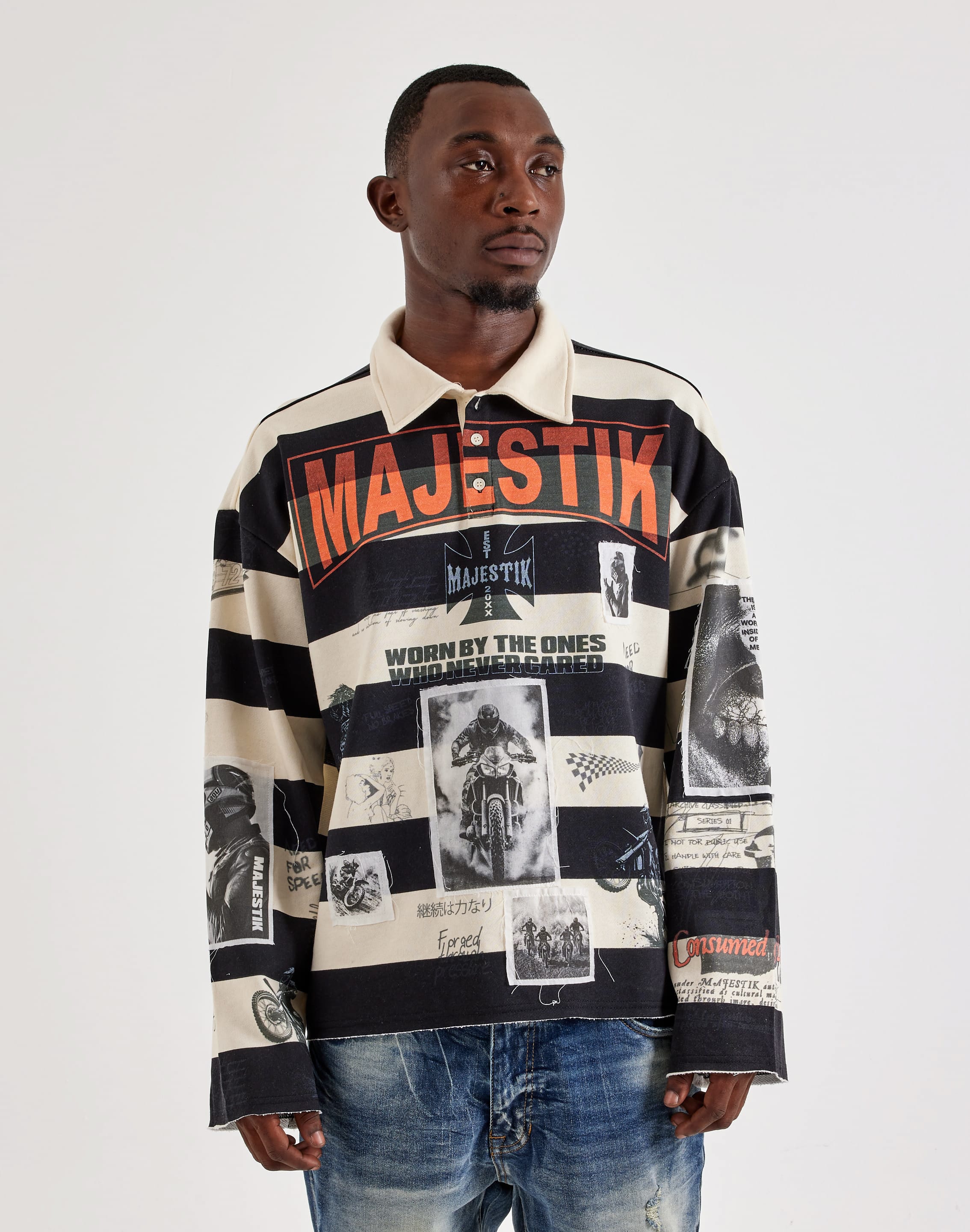 Photo of Majestik Graphic Rugby Shirt