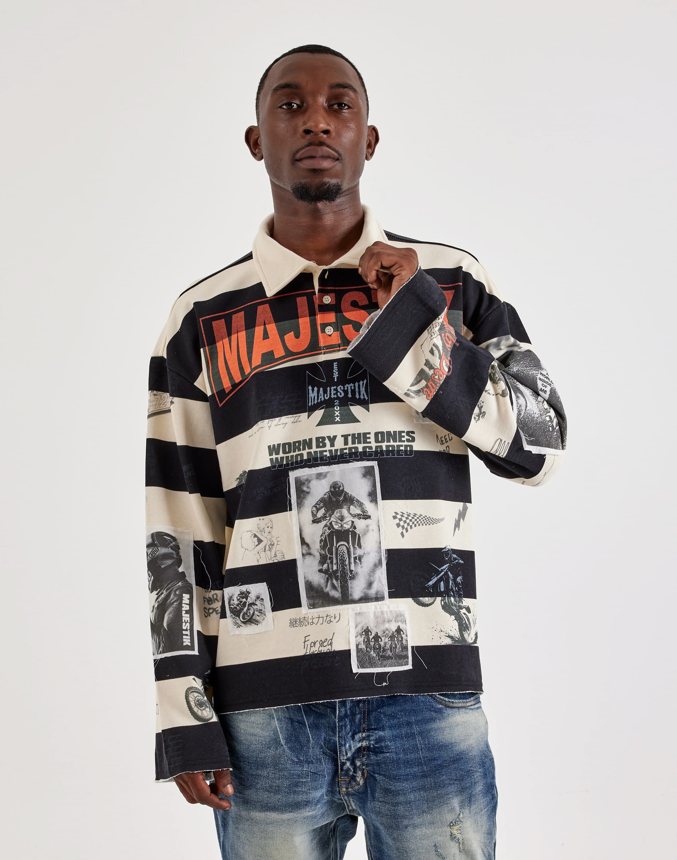 Photo of Majestik Graphic Rugby Shirt