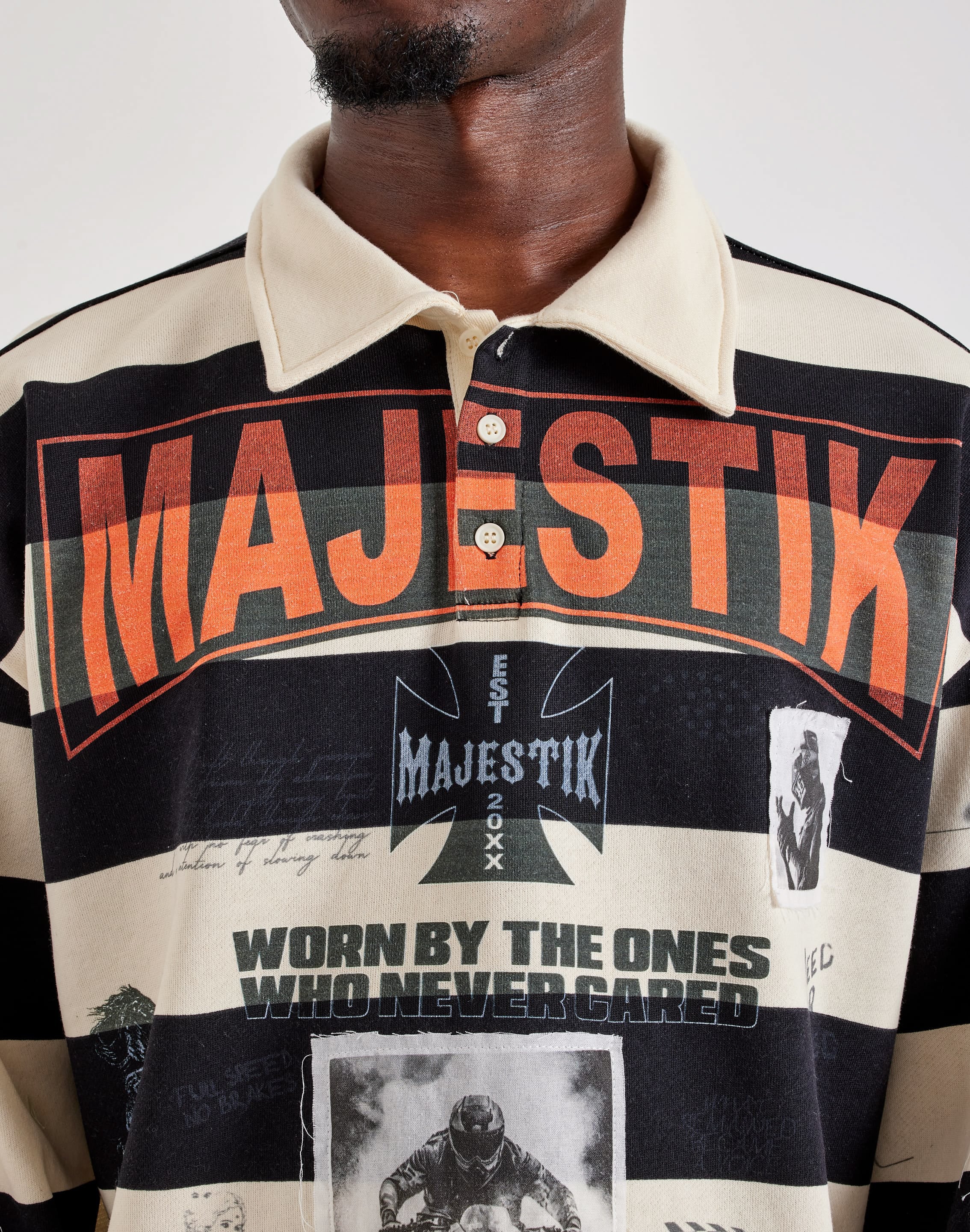 Photo of Majestik Graphic Rugby Shirt