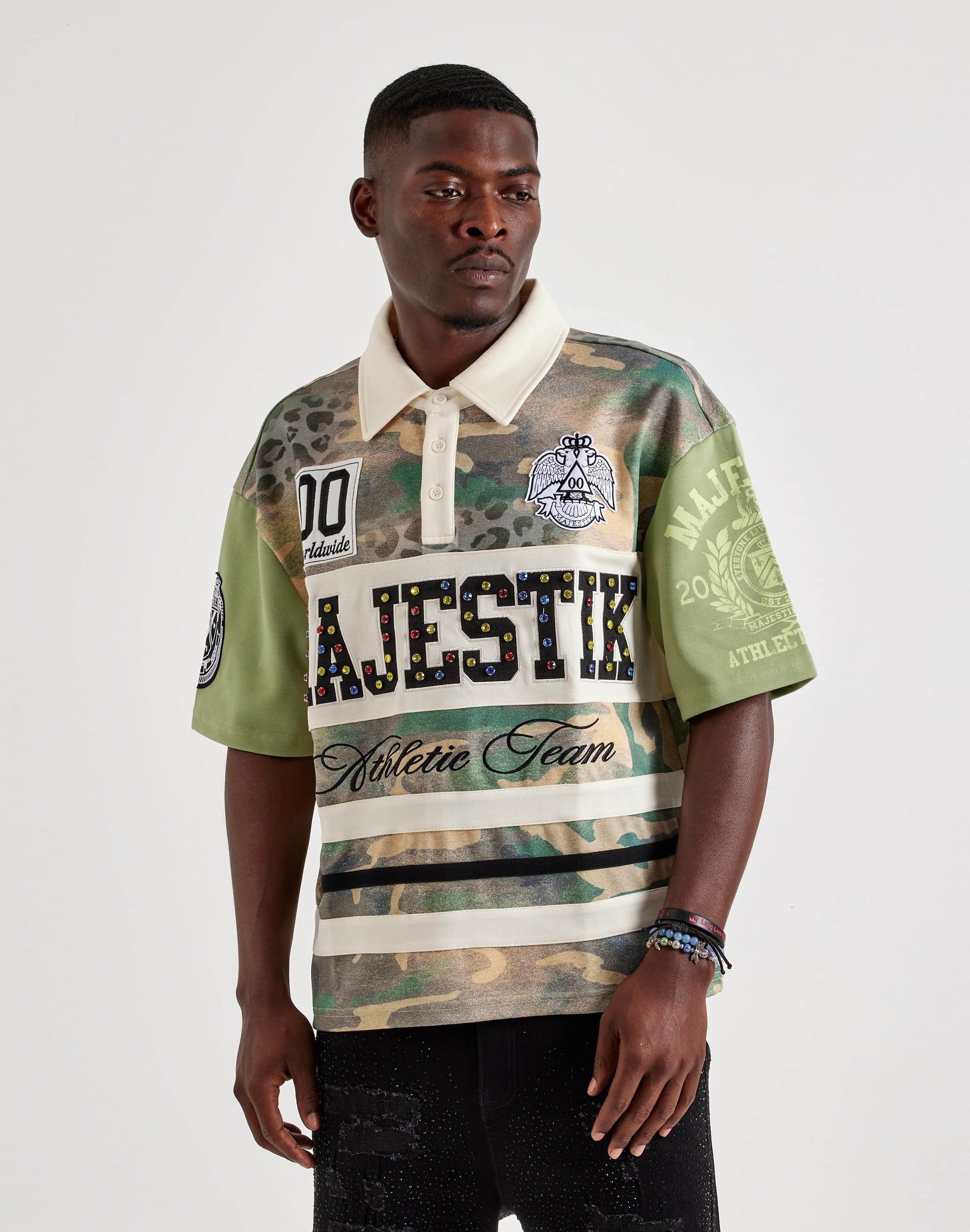 Photo of Majestik Camo Rugby Polo