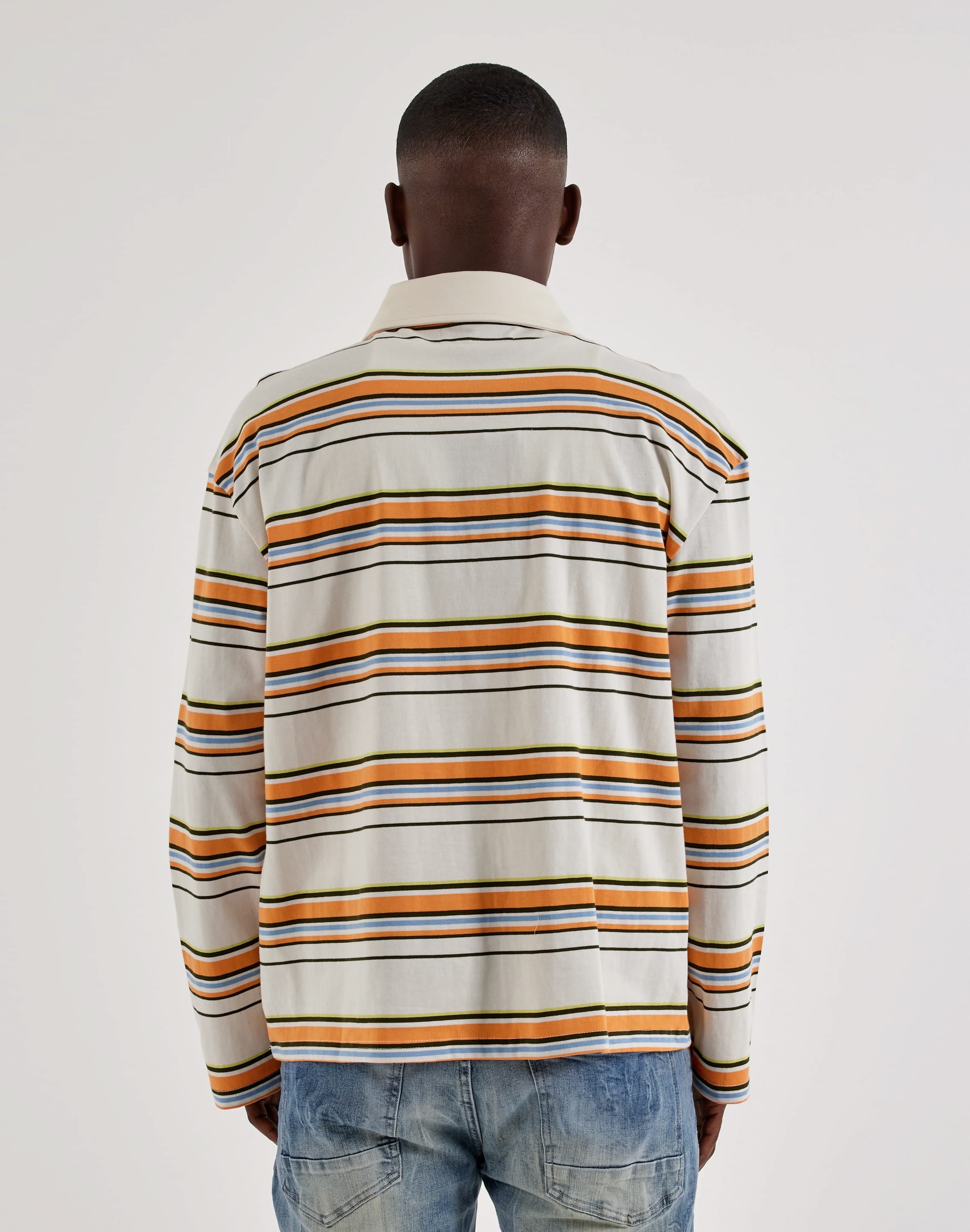 Majestik Gameday Long-Sleeve Rugby Shirt, image 3 of 4