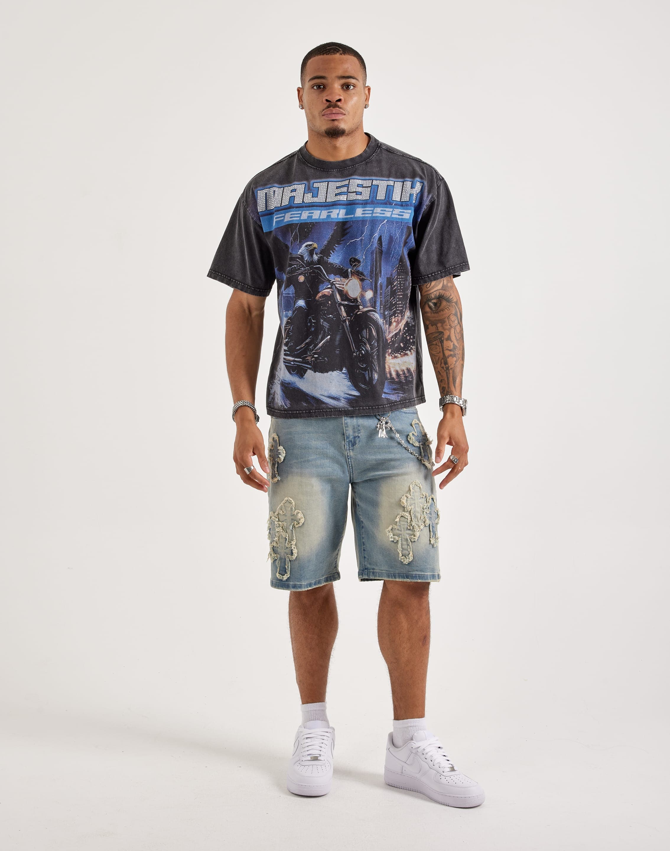 Majestik Fearless Motorcycle Tee