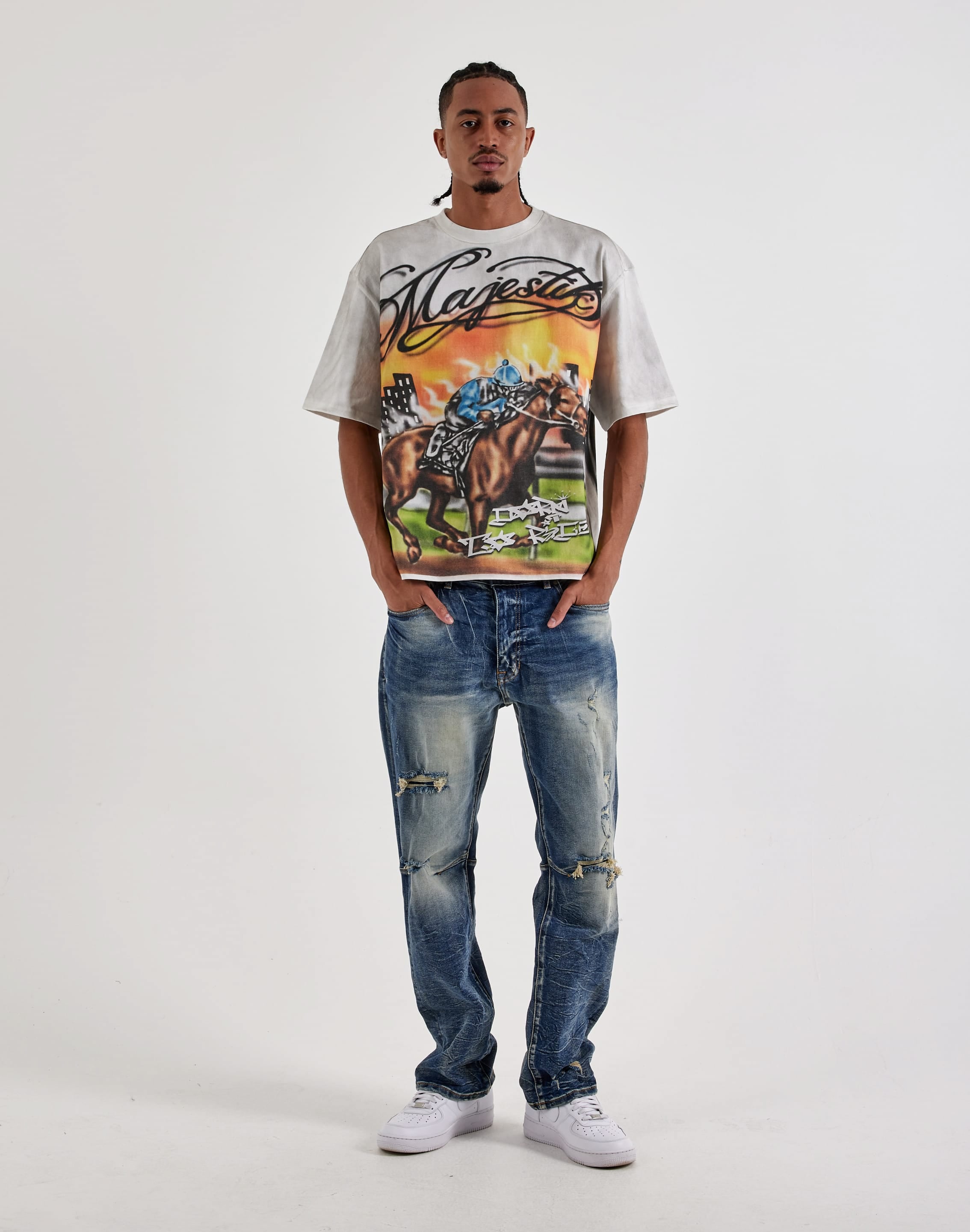 Majestik Derby Sunset Tee, image 4 of 4
