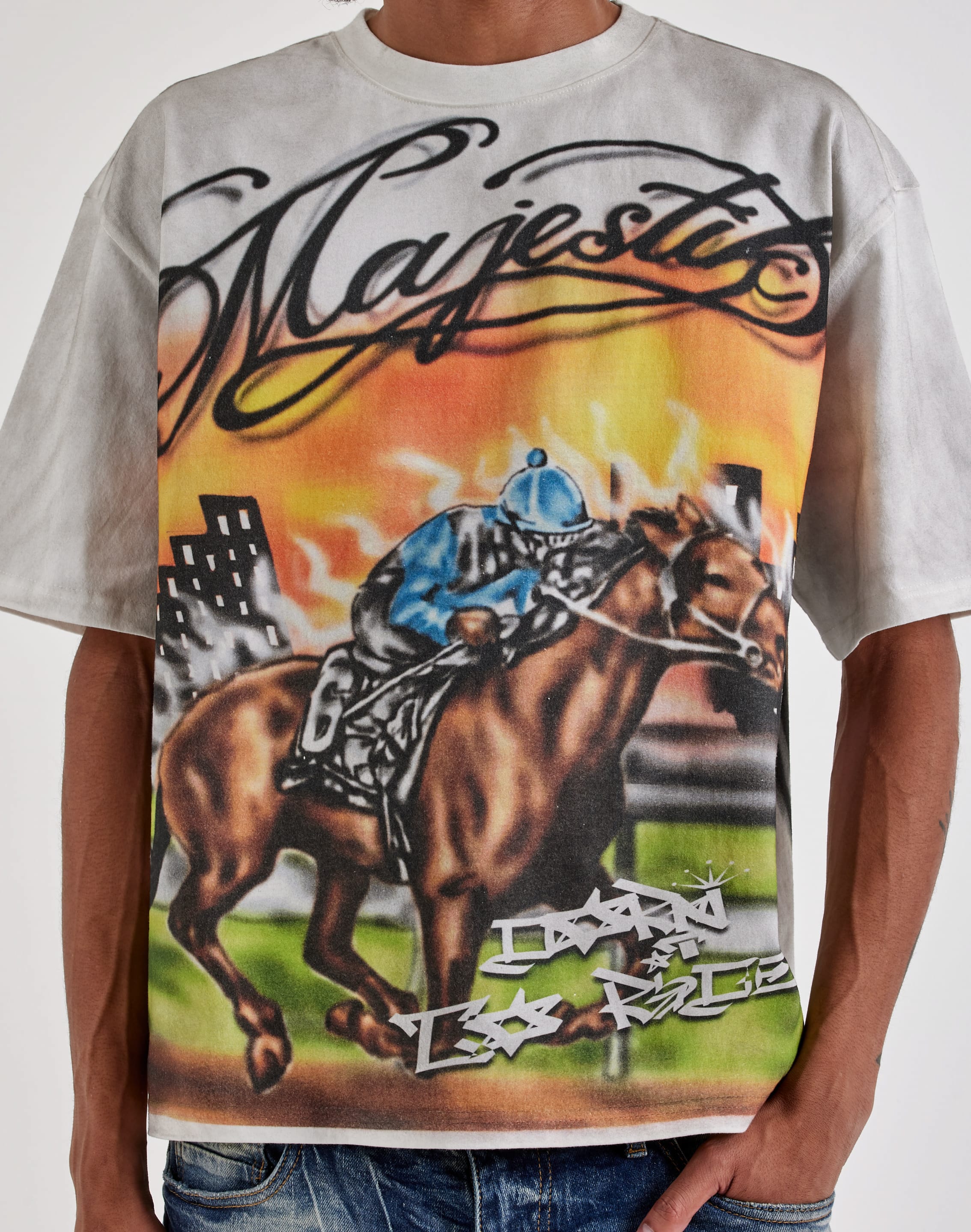 Majestik Derby Sunset Tee, image 3 of 4