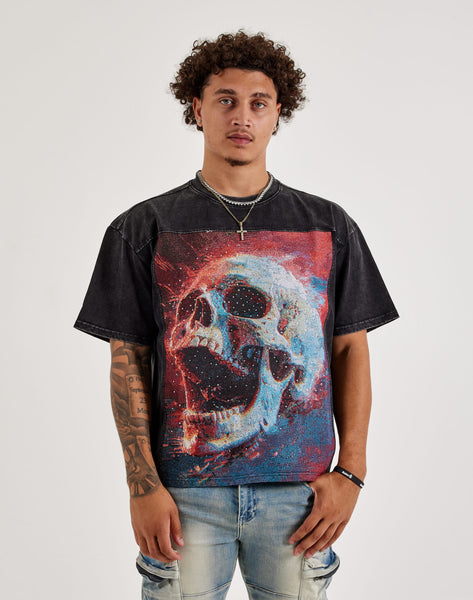 Majestik Skull Face Tapestry Tee – DTLR