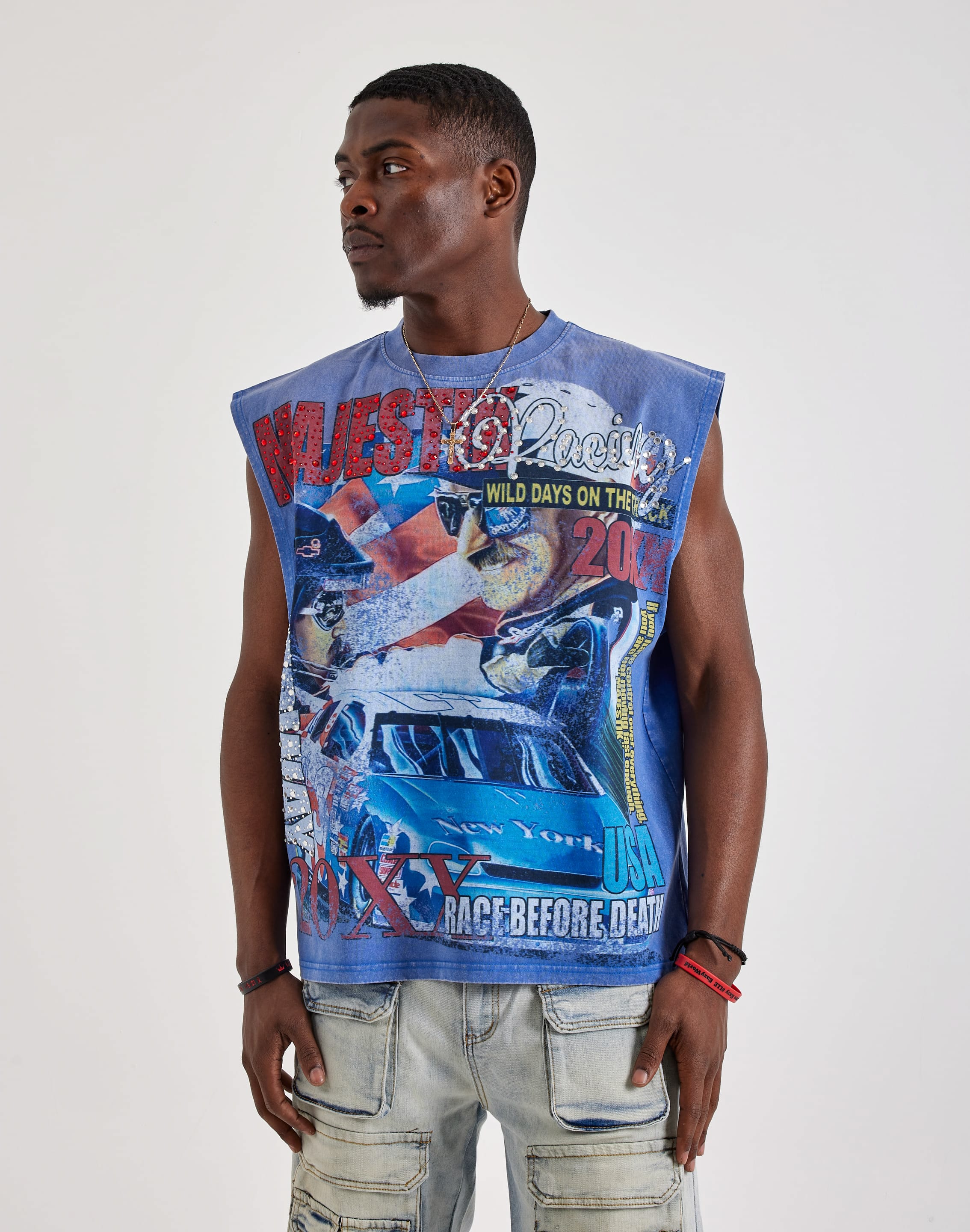 Photo of Majestik Speedway Dream Sleeveless Tee