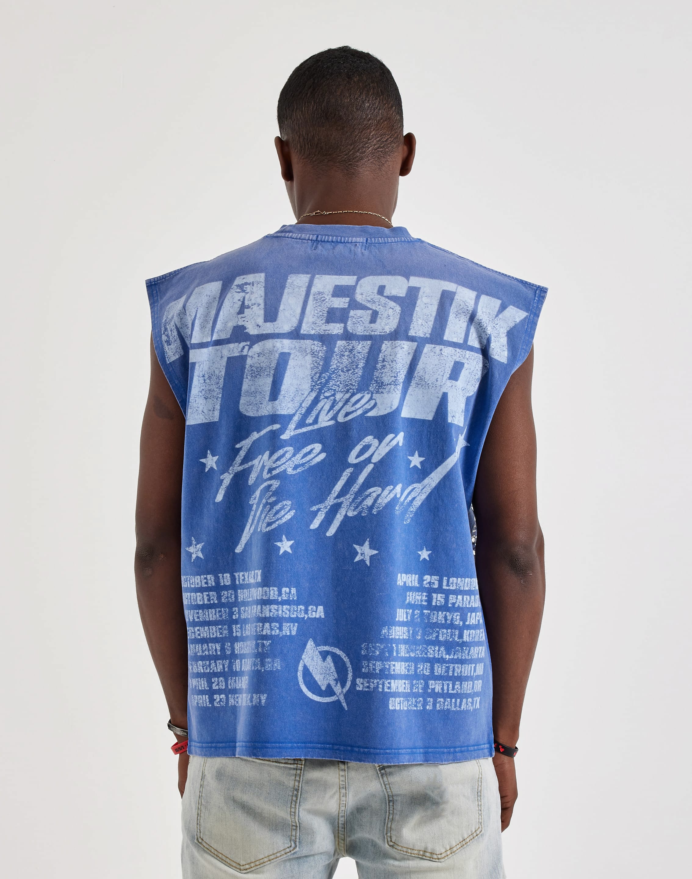 Photo of Majestik Speedway Dream Sleeveless Tee