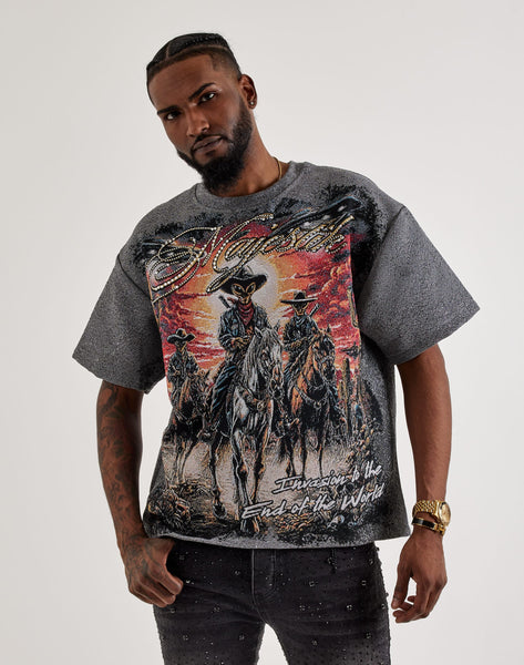 Majestik End Of The Road Tapestry Tee – DTLR