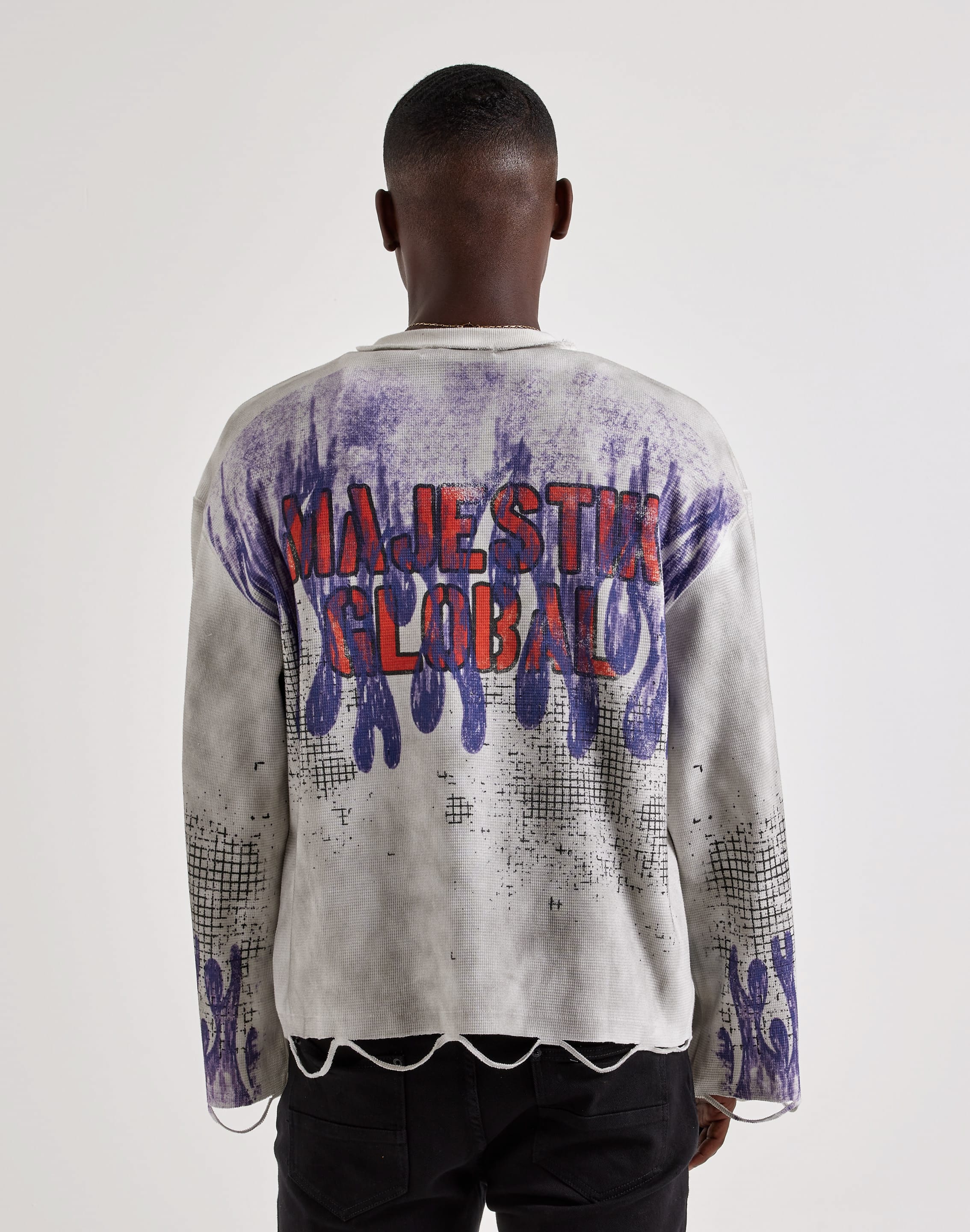 Photo of Majestik Royalty Long-Sleeve Thermal Shirt
