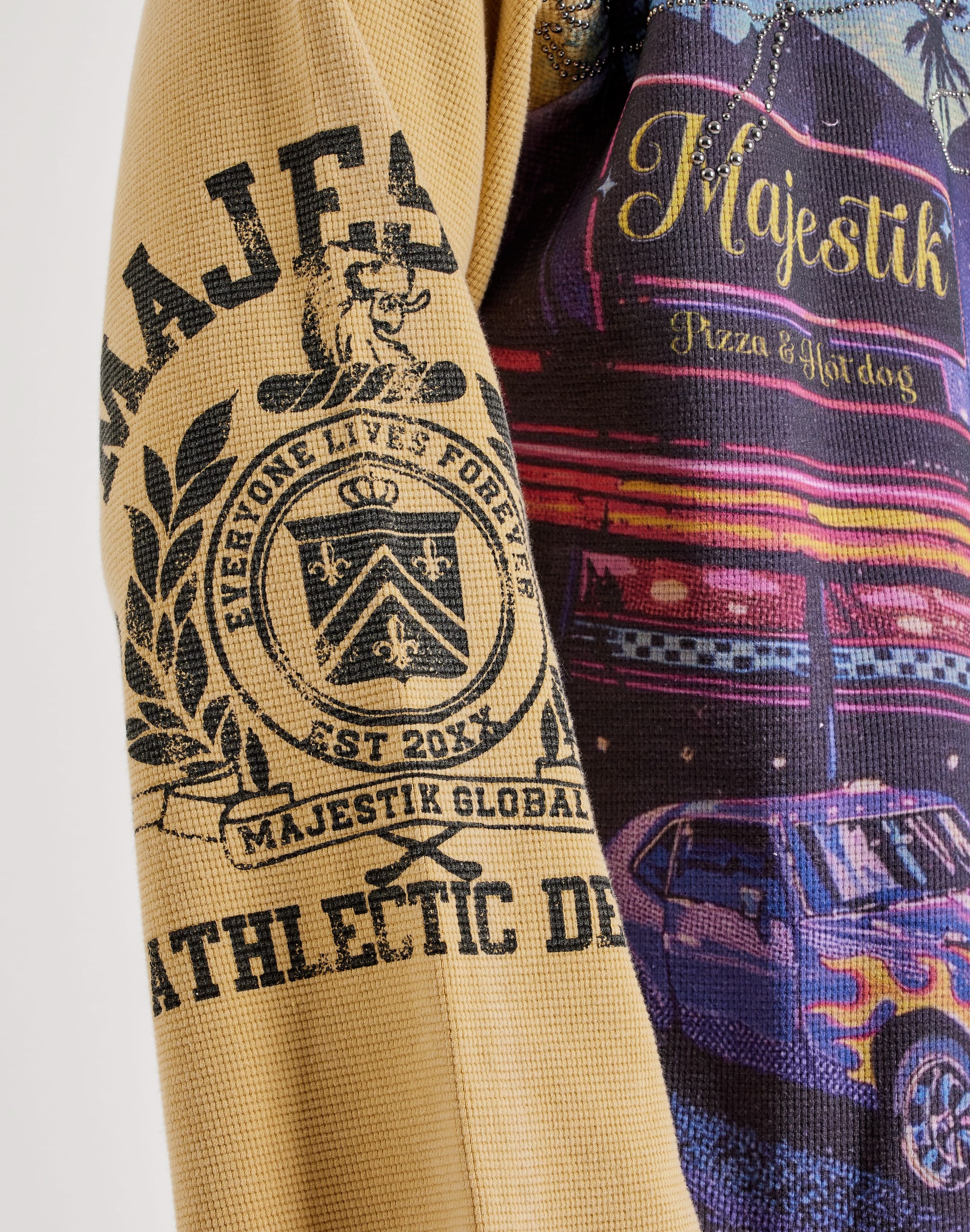 Photo of Majestik Diner Long-Sleeve Thermal Shirt