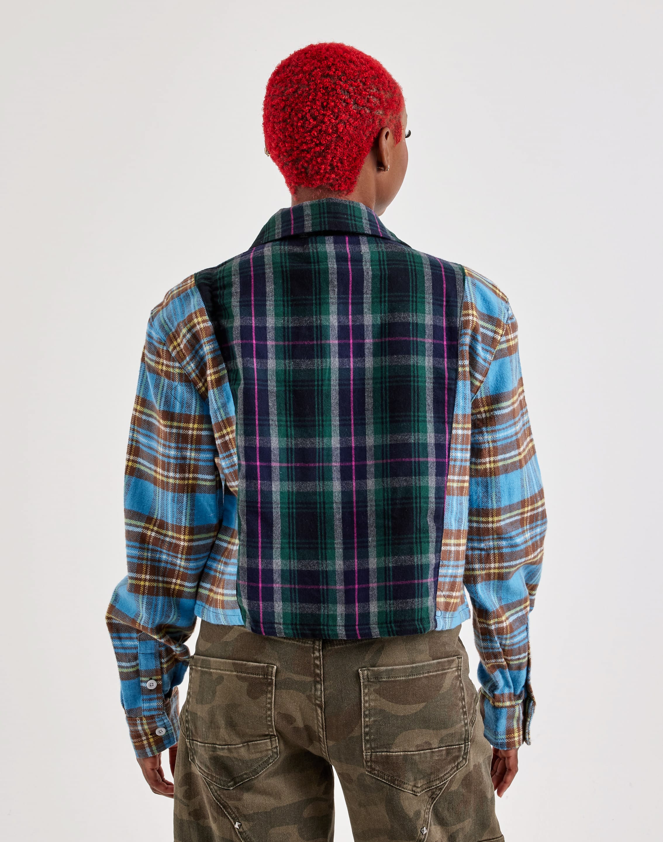 Photo of Majestik Embellished Flannel Shirt
