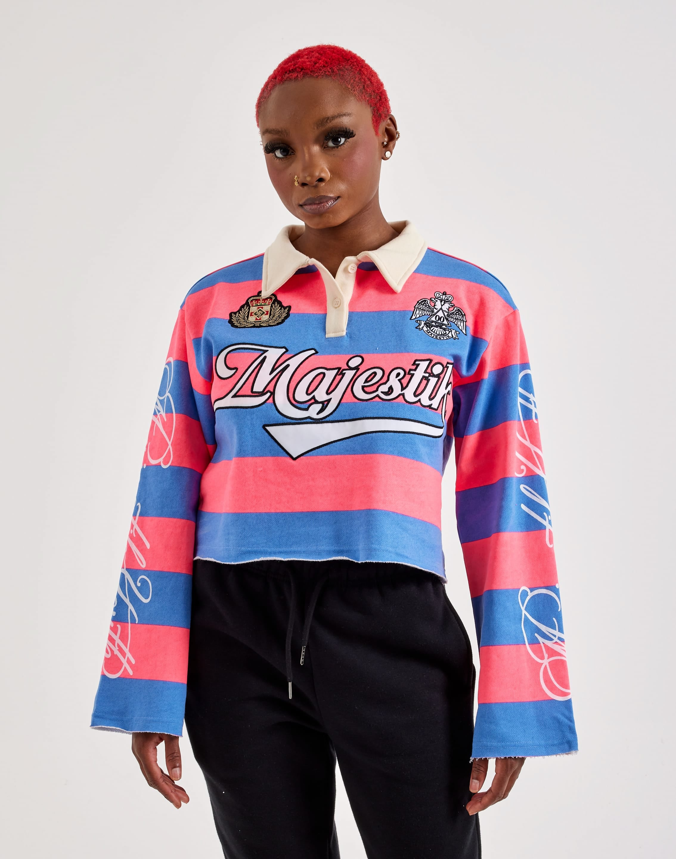 Photo of Majestik Long-Sleeve Rugby Shirt