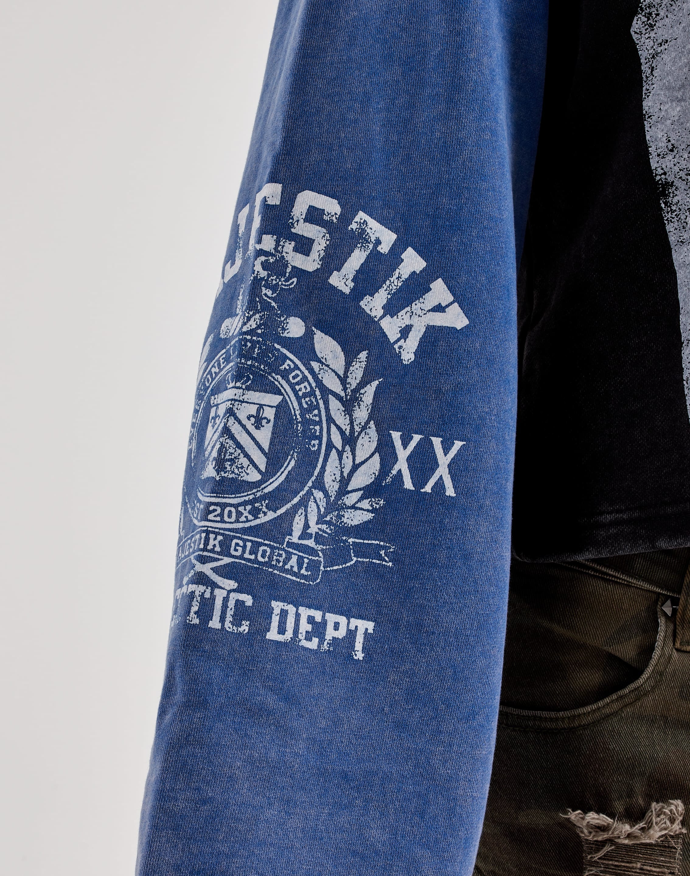 Majestik Long-Sleeve Colorblock Tee, image 2 of 4