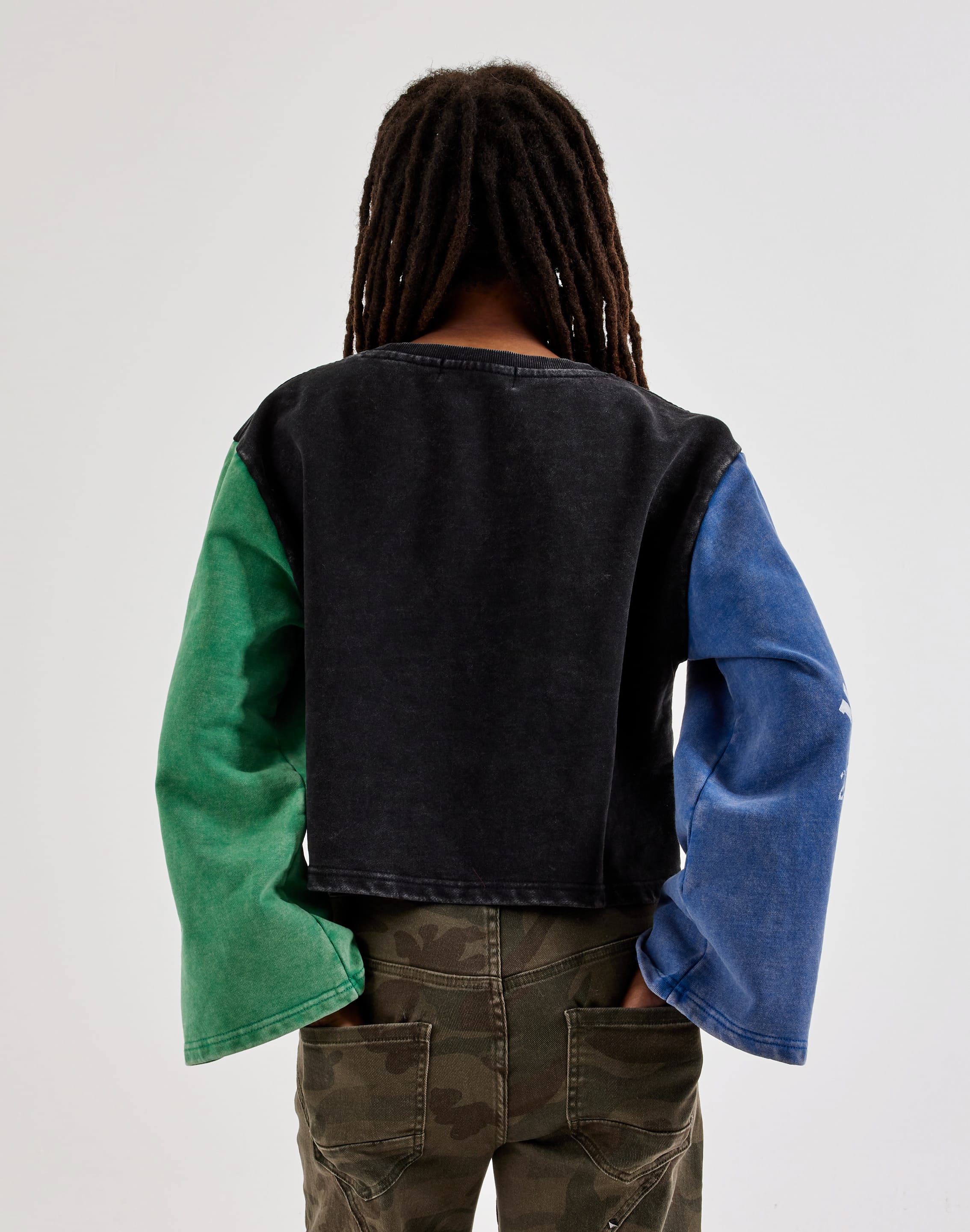 Majestik Long-Sleeve Colorblock Tee, image 3 of 4