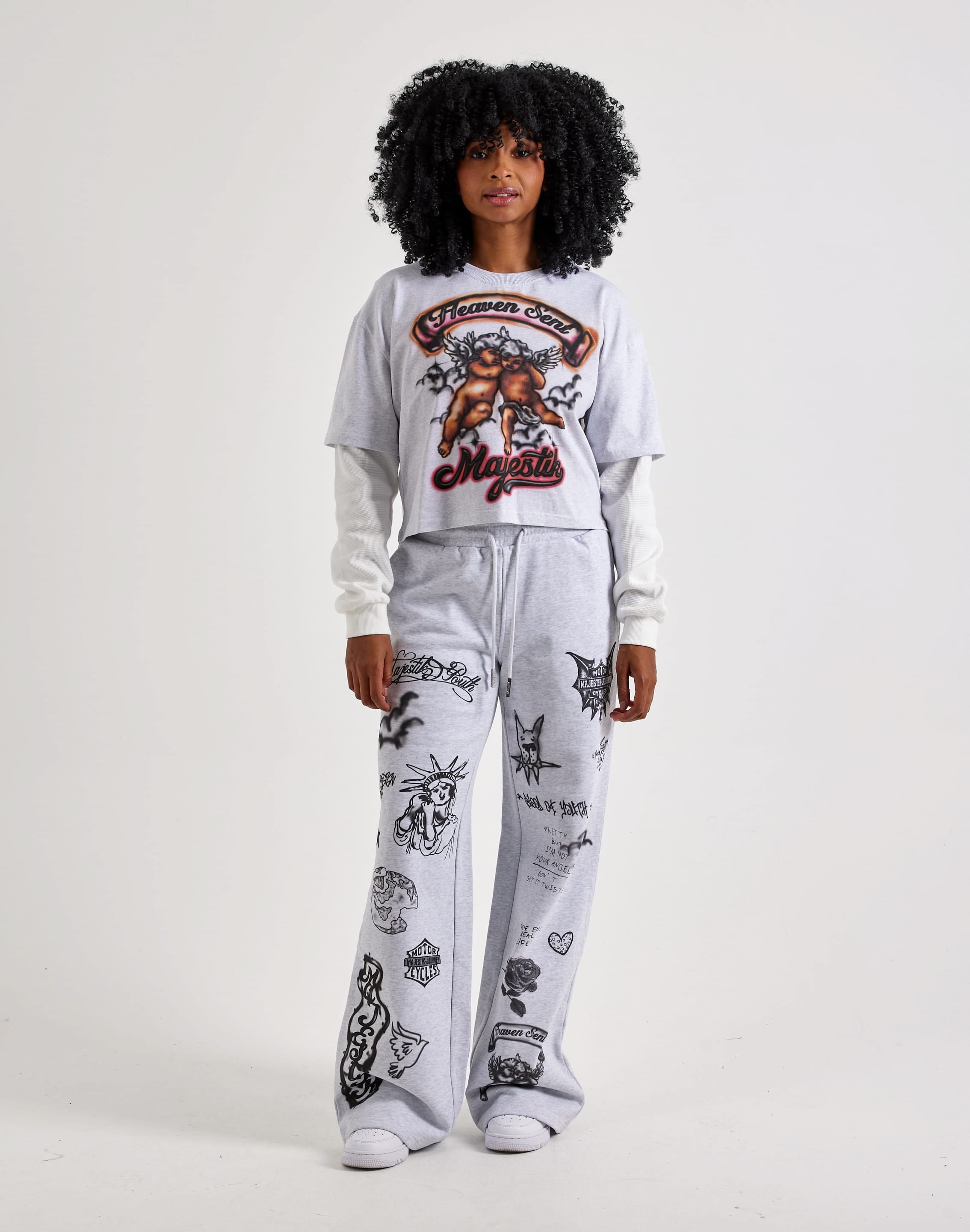 Photo of Majestik Graphic Two-For-One Tee