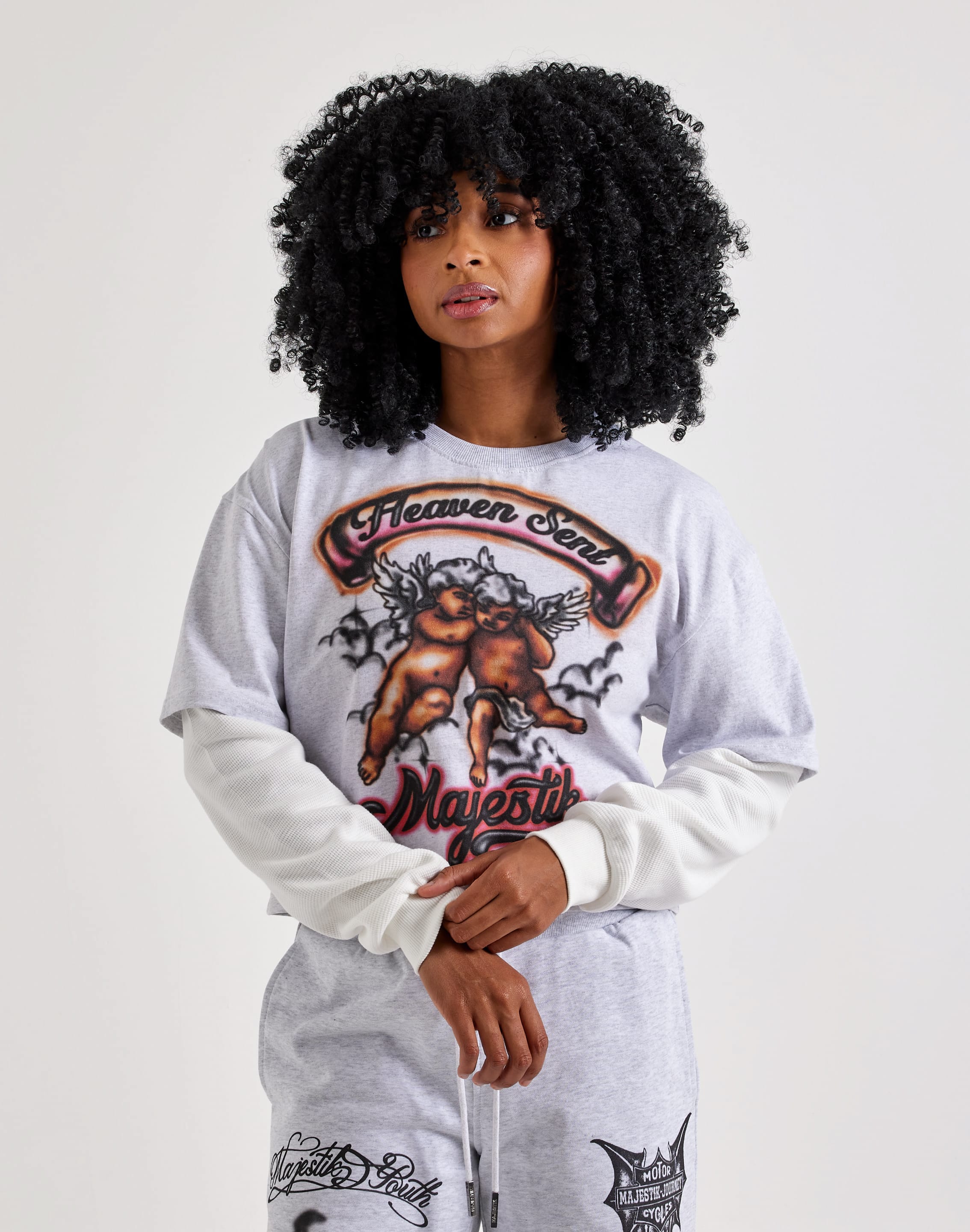 Photo of Majestik Graphic Two-For-One Tee