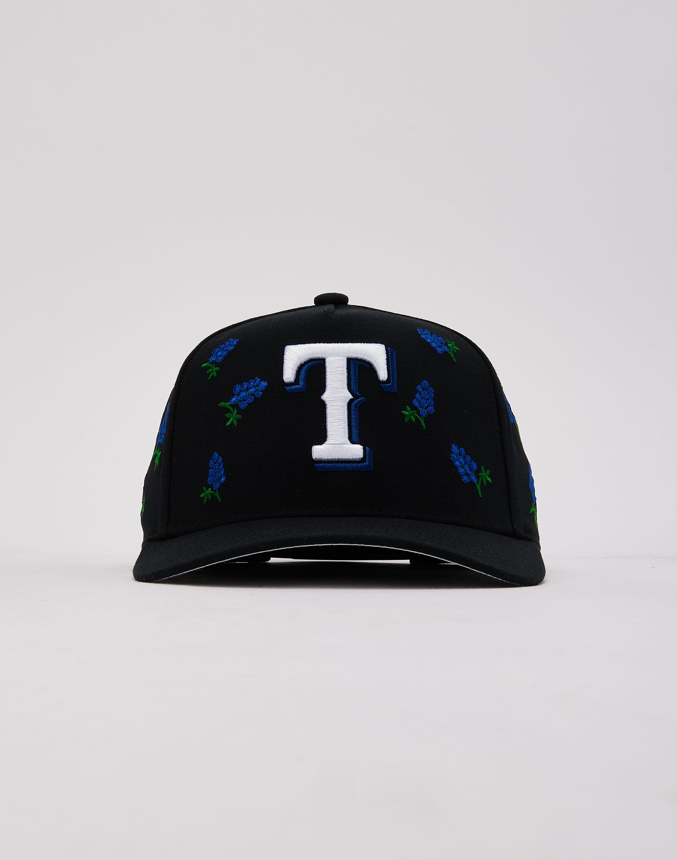 Photo of Mitchell & Ness MLB Texas Rangers Flowers Pro Pinch Snapback Hat