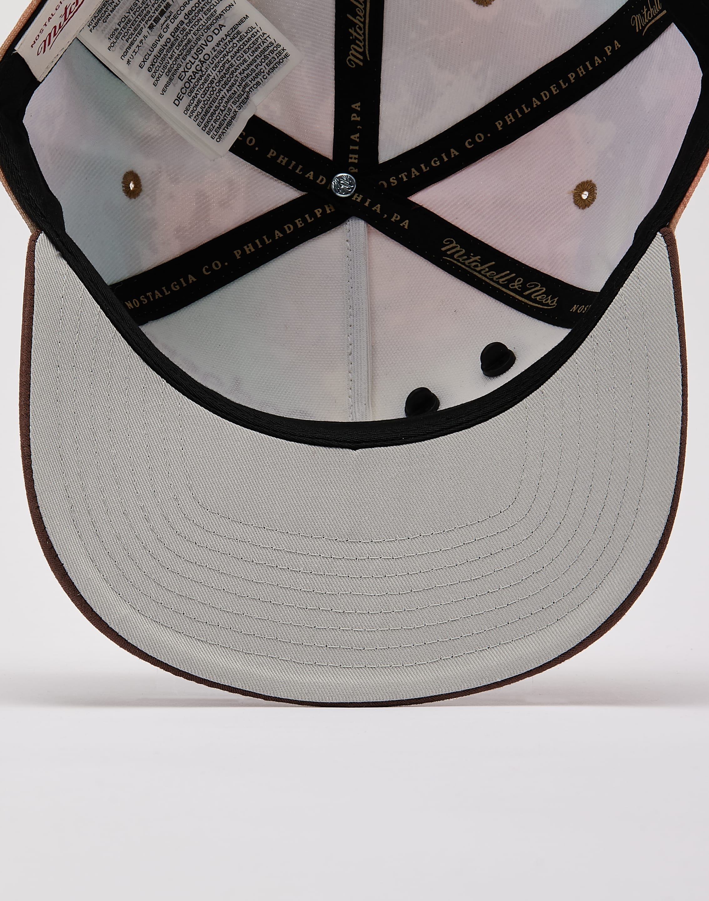 Photo of Mitchell & Ness MLB Los Angeles Dodgers Grunge Pro Pinch Snapback Hat