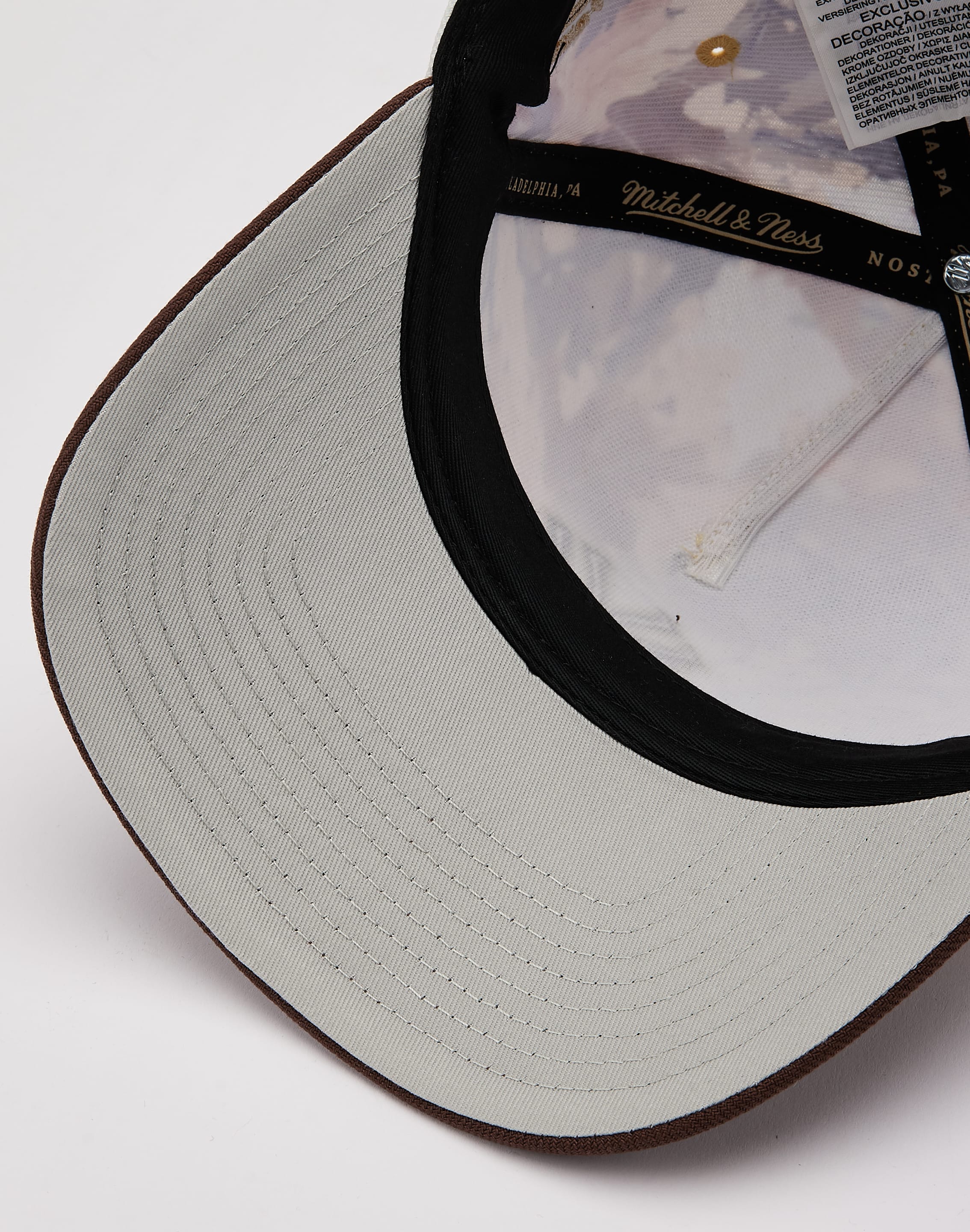 Mitchell & Ness MLB New York Yankees Leaf Camo Pro Pinch Snapback Hat, image 6 of 6