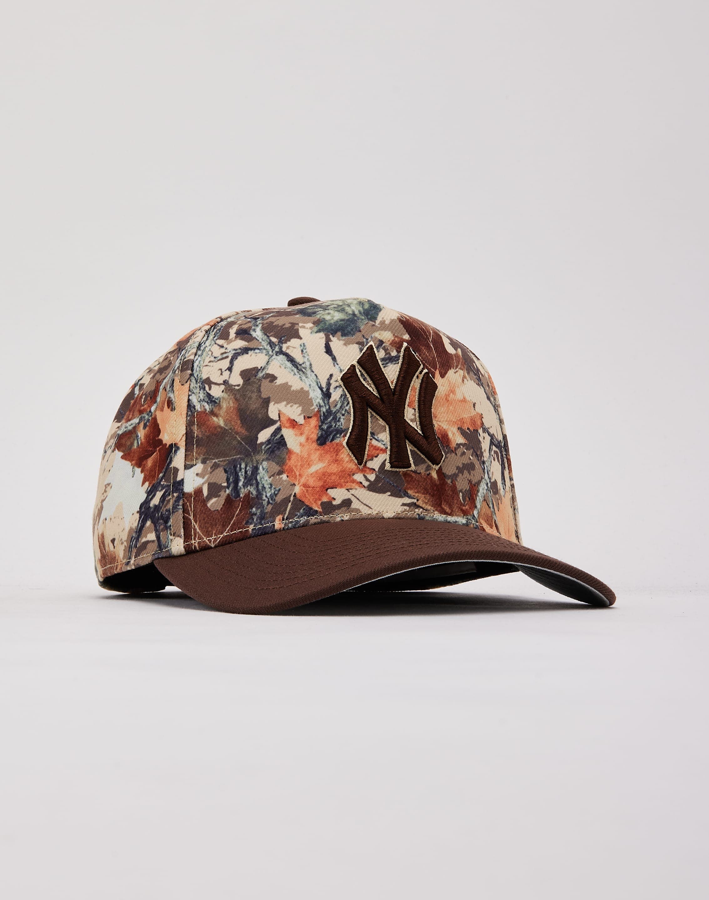 Mitchell & Ness MLB New York Yankees Leaf Camo Pro Pinch Snapback Hat, image 3 of 6