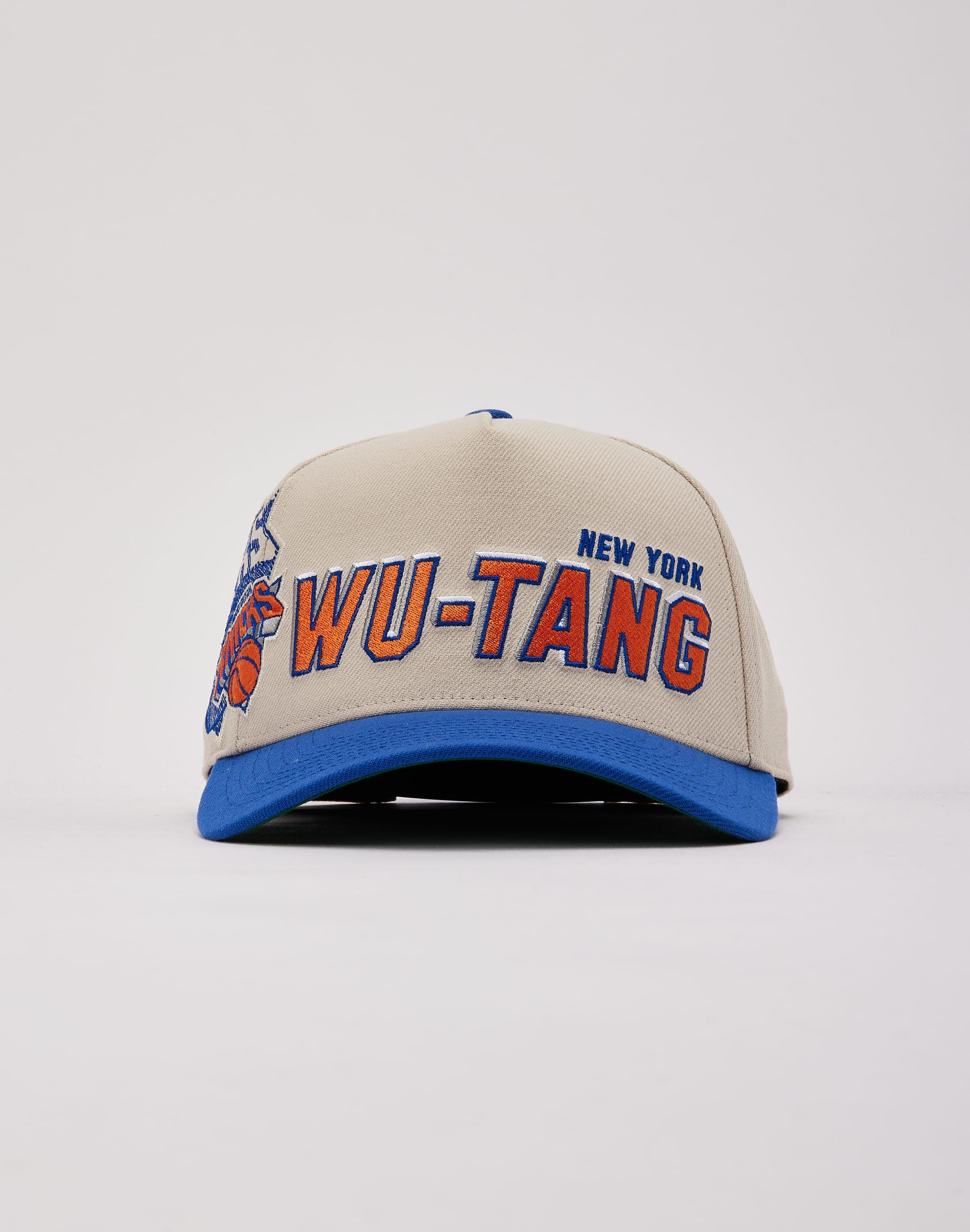Mitchell & Ness NBA New York Knicks Wu-Tang Pro Pinch Snapback Hat, image 2 of 6