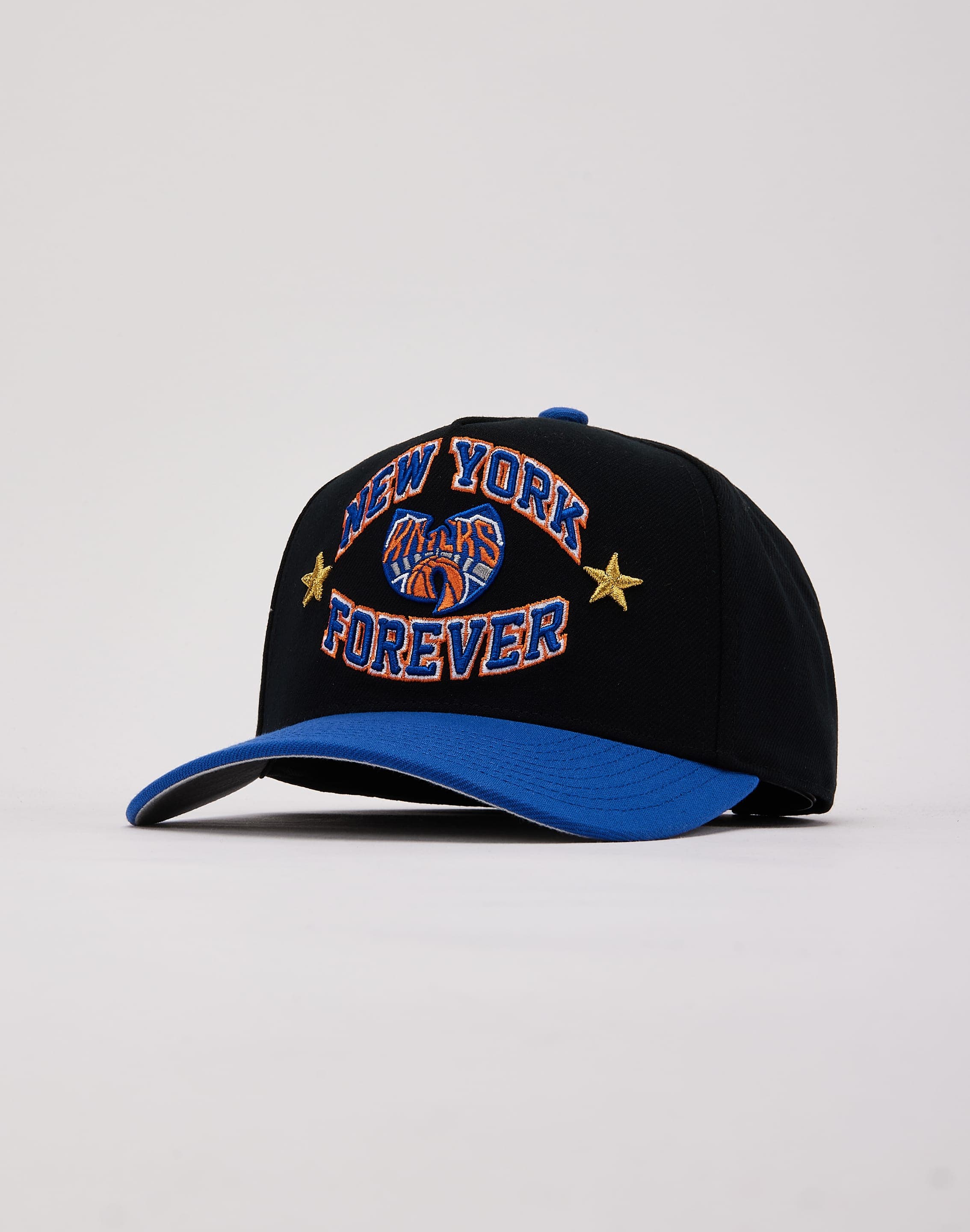 Mitchell & Ness NBA New York Knicks Wu-Tang Forever Pro Pinch Snapback Hat, image 1 of 6