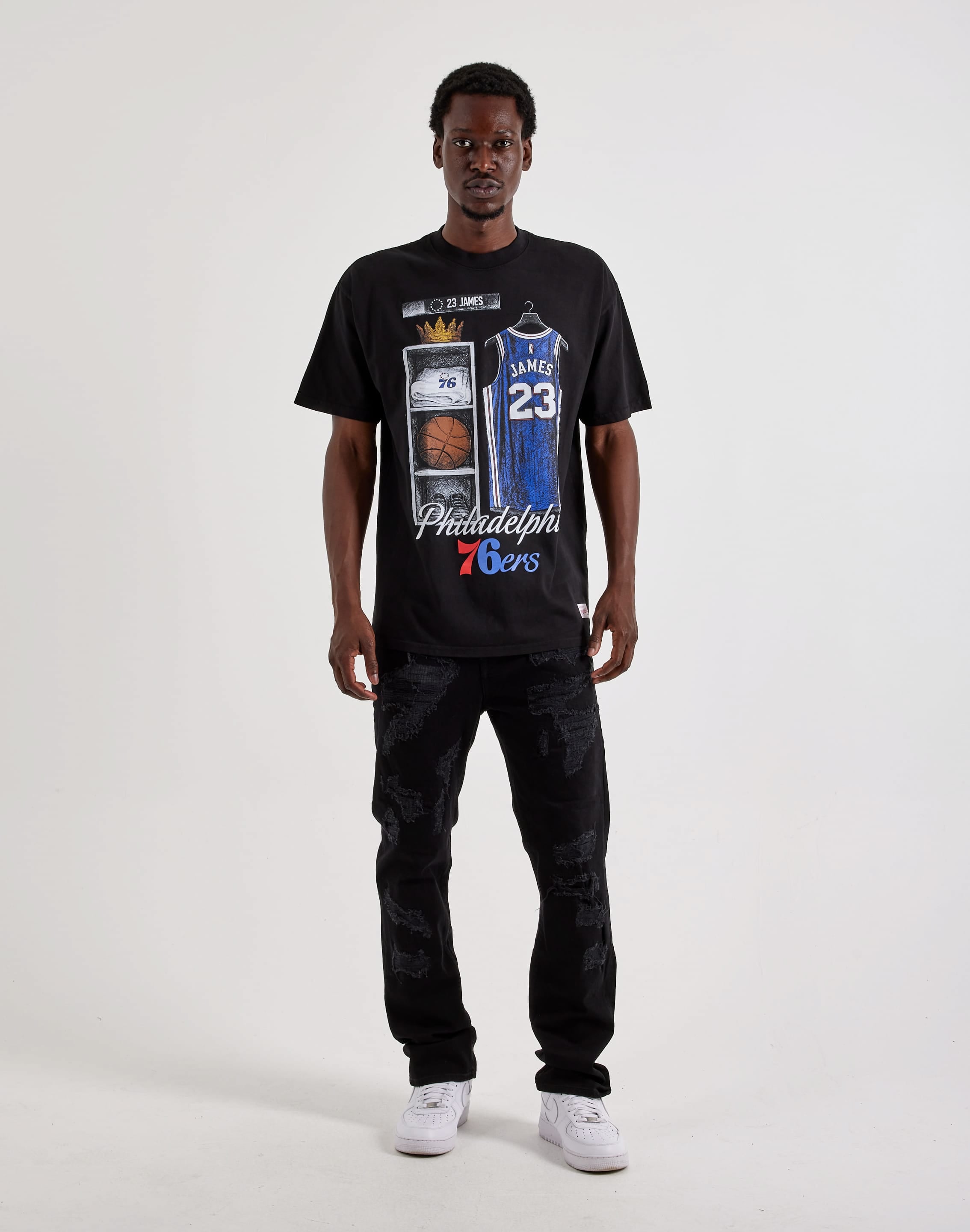 Mitchell & Ness NBA Philadelphia 76ers Locker Tee – DTLR