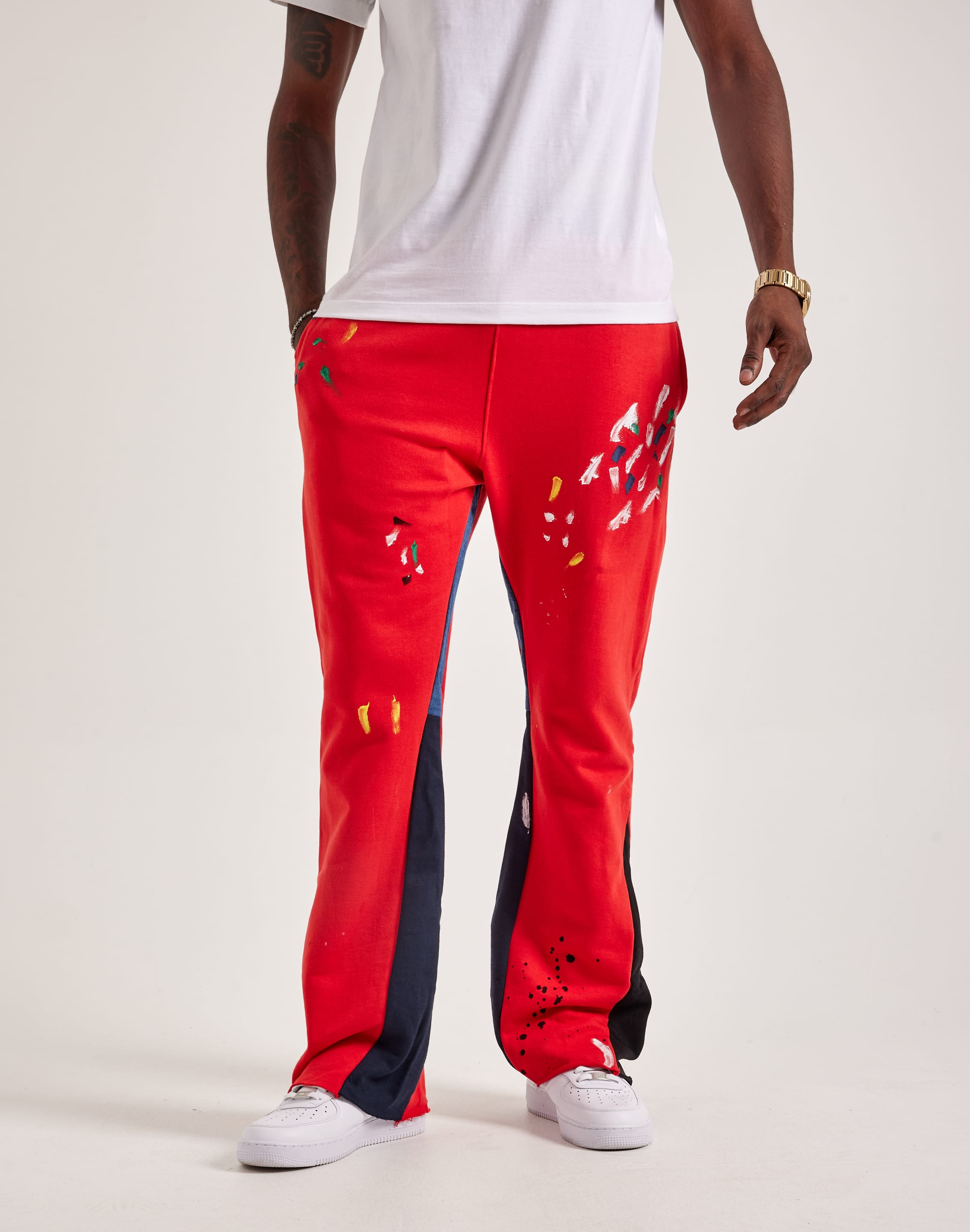 MNML Contrast Bootcut Sweatpants