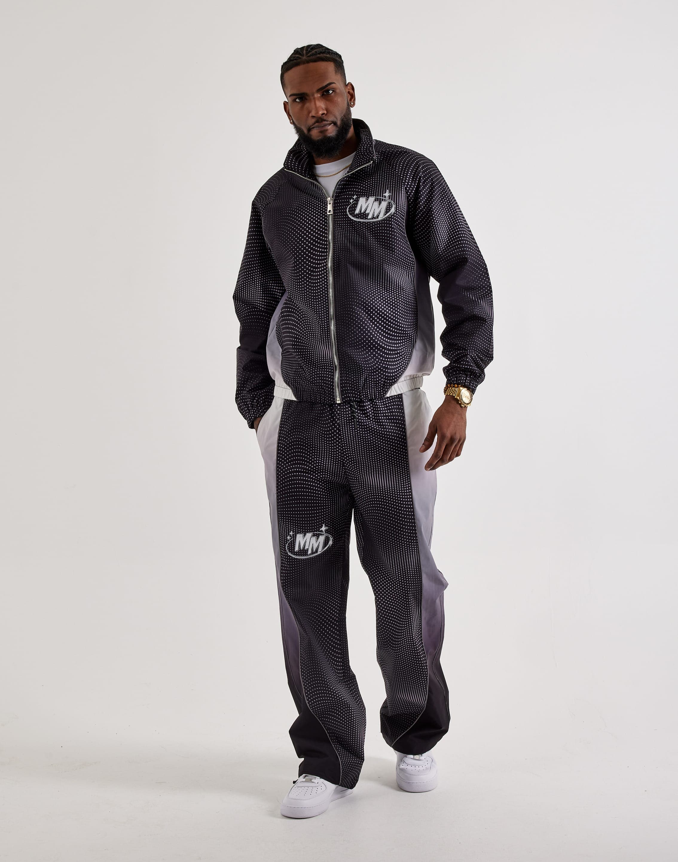 ウォーキング・ランニングウェア RALEIGH GANGSTA TRACK SUITS M Mr. Mushies Track Jacket – DTLR