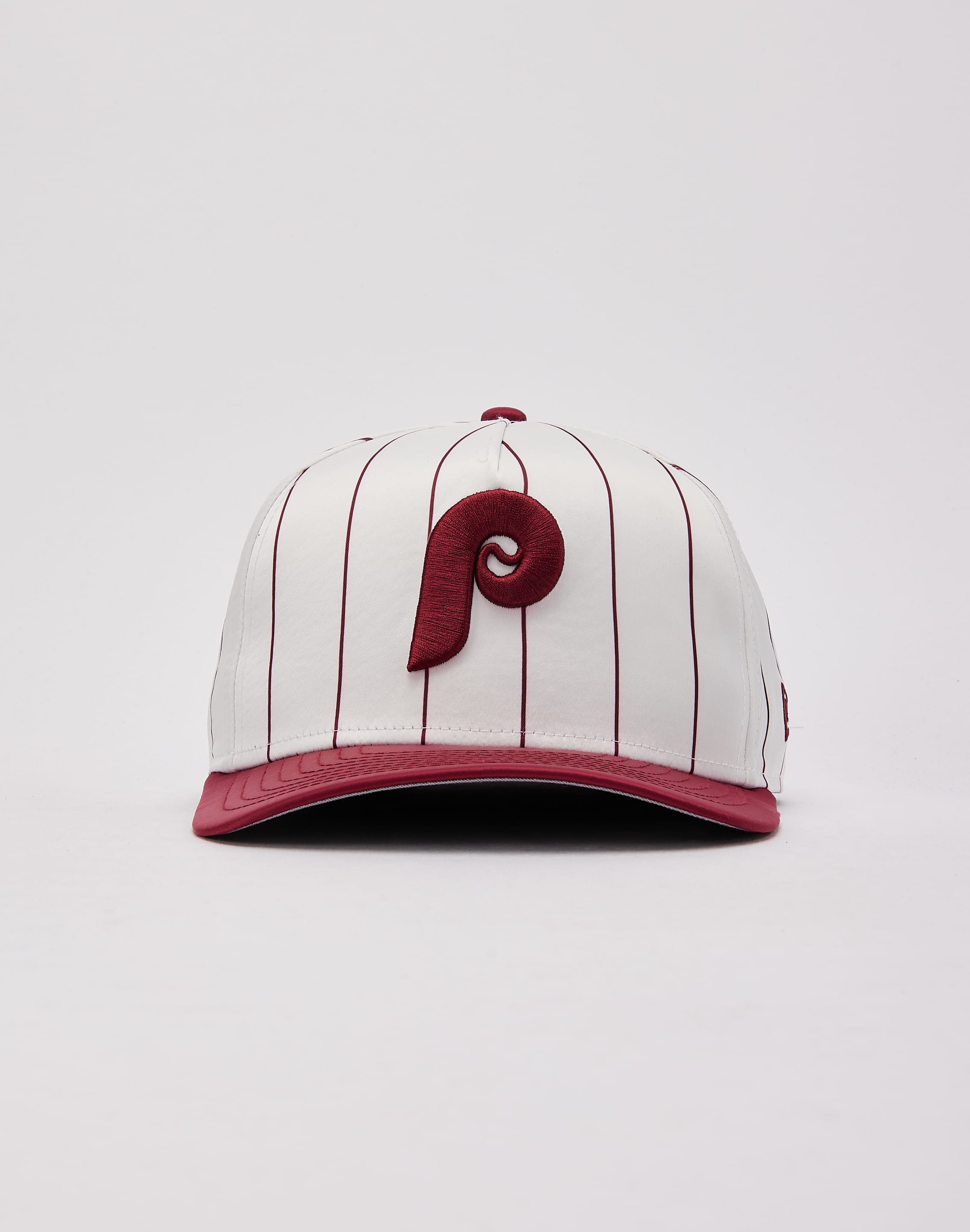 Photo of New Era MLB Philadelphia Phillies Satin Pinstripe 9Fifty A-Frame Snapback