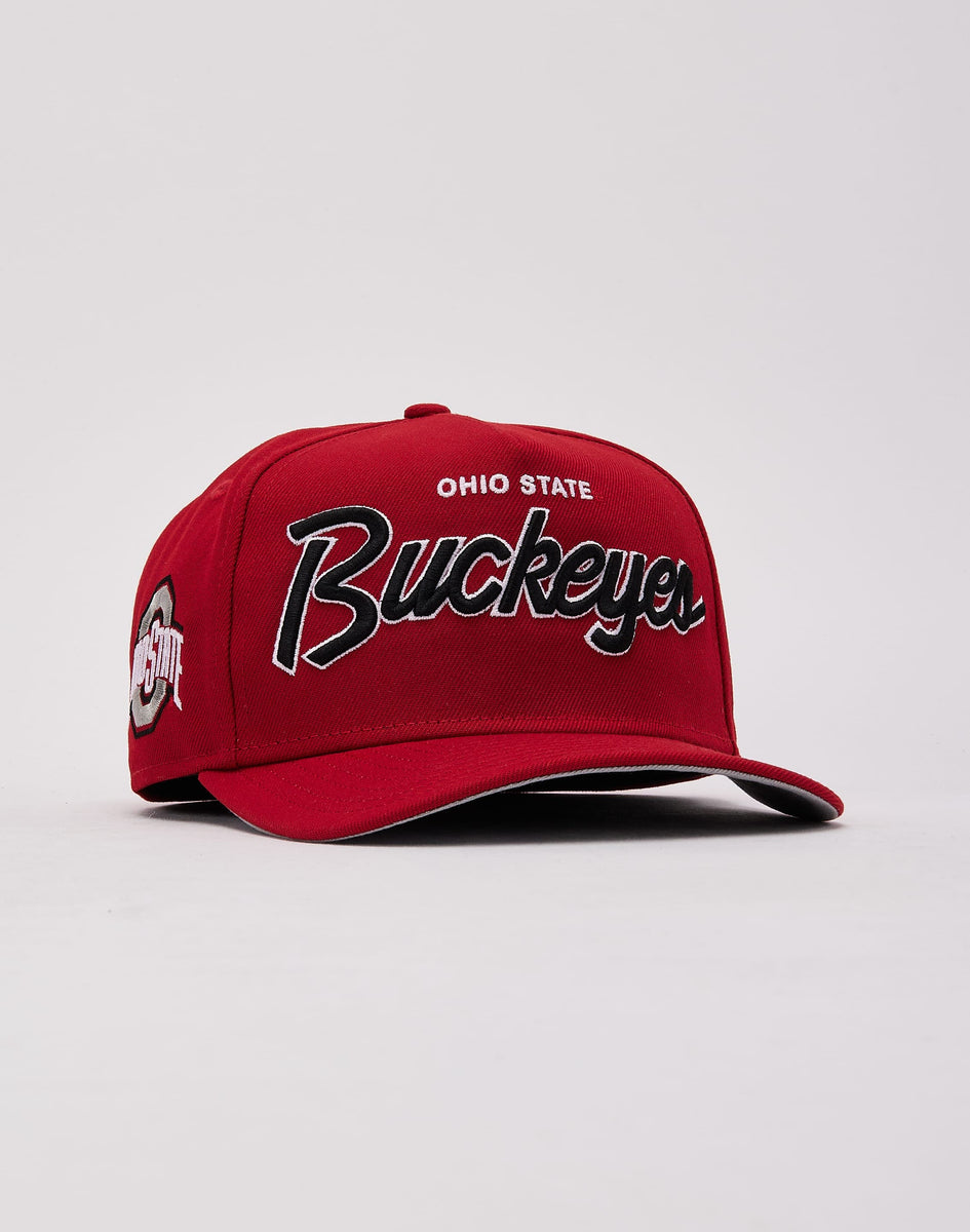 New Era NCAA Ohio State Buckeyes Script 9Fifty A-Frame Snapback – DTLR