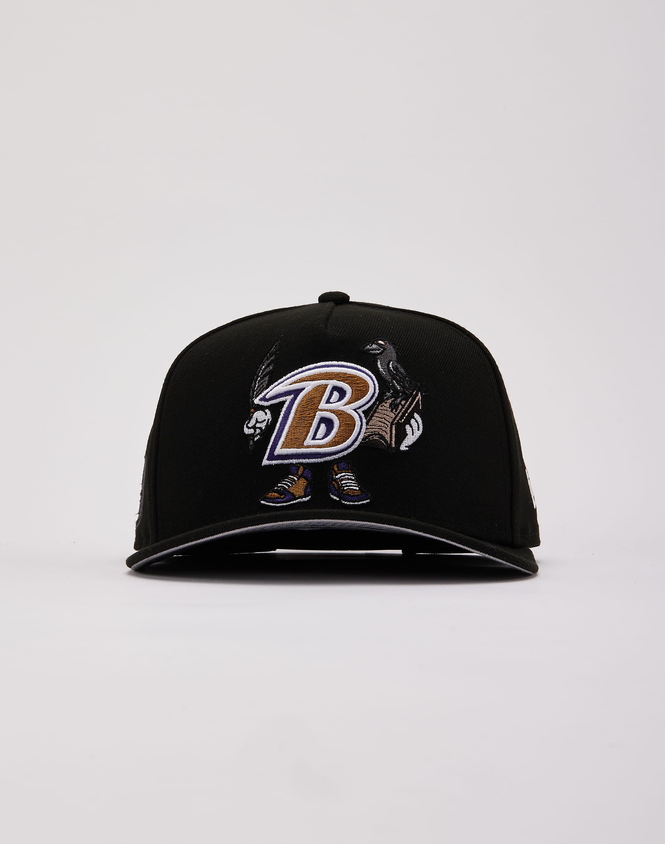Photo of New Era NFL Baltimore Ravens Cartoon 9Fifty A-Frame Snapback Hat