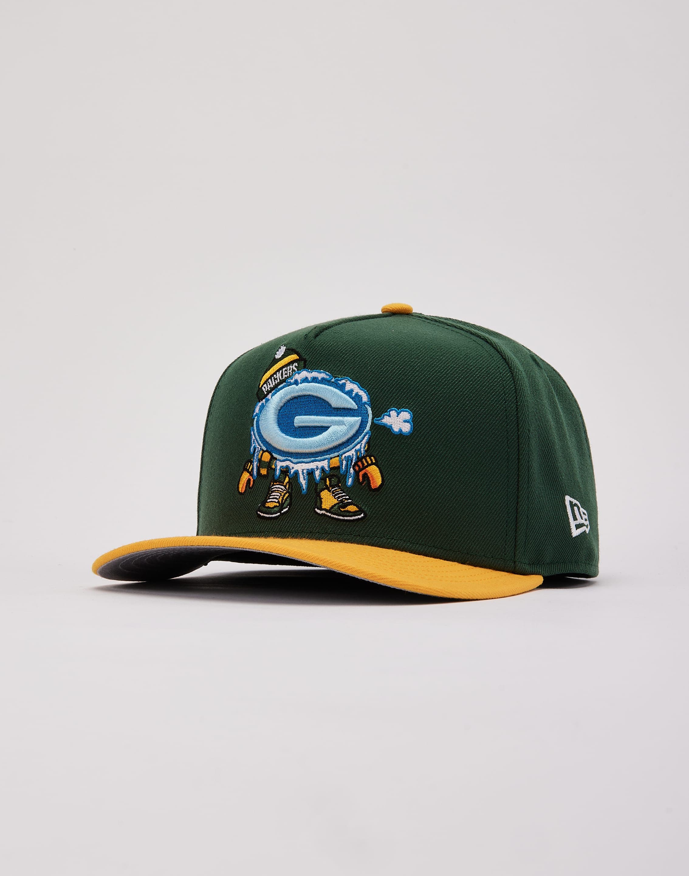 Photo of New Era NFL Green Bay Packers Cartoon 9Fifty A-Frame Snapback Hat