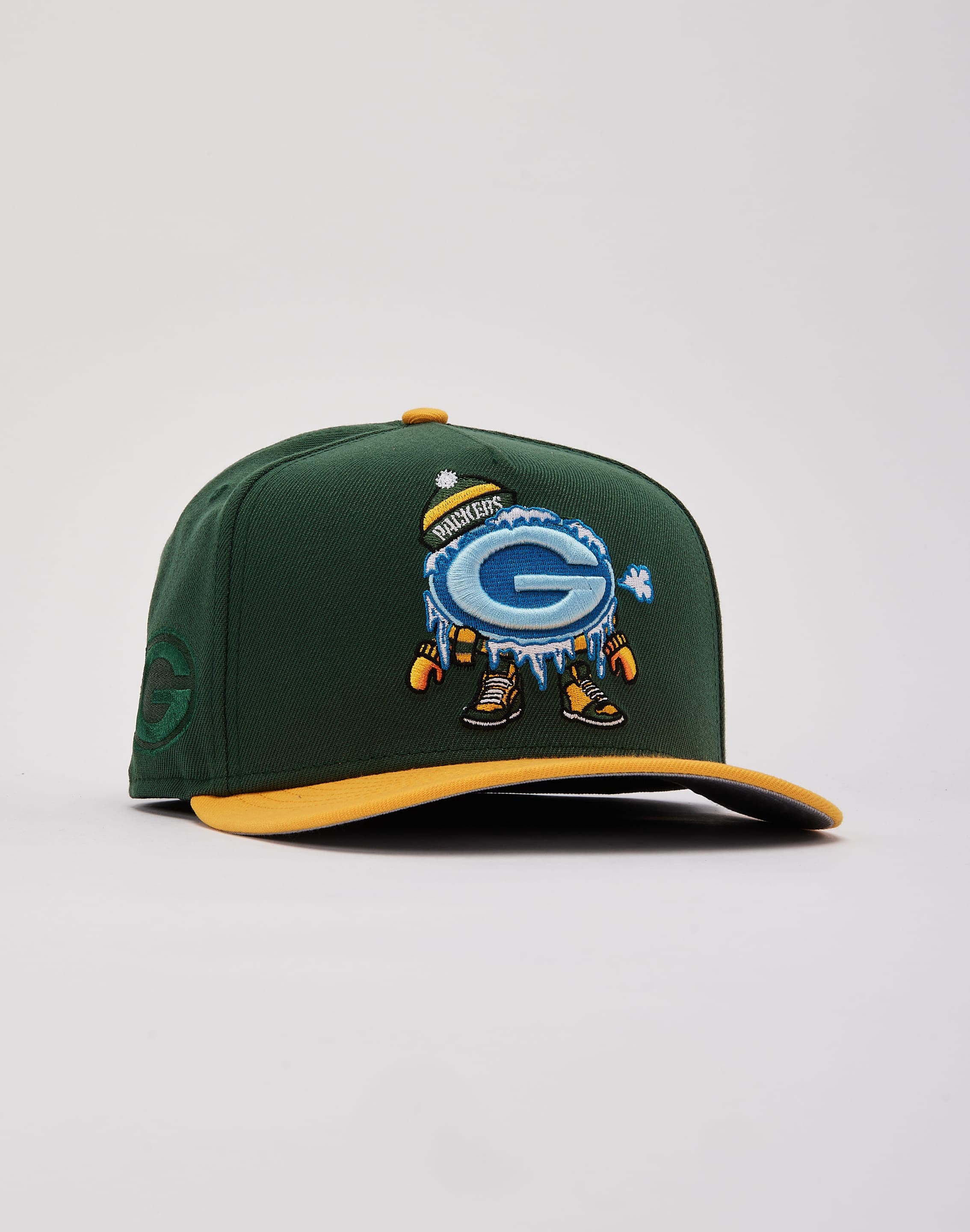Photo of New Era NFL Green Bay Packers Cartoon 9Fifty A-Frame Snapback Hat