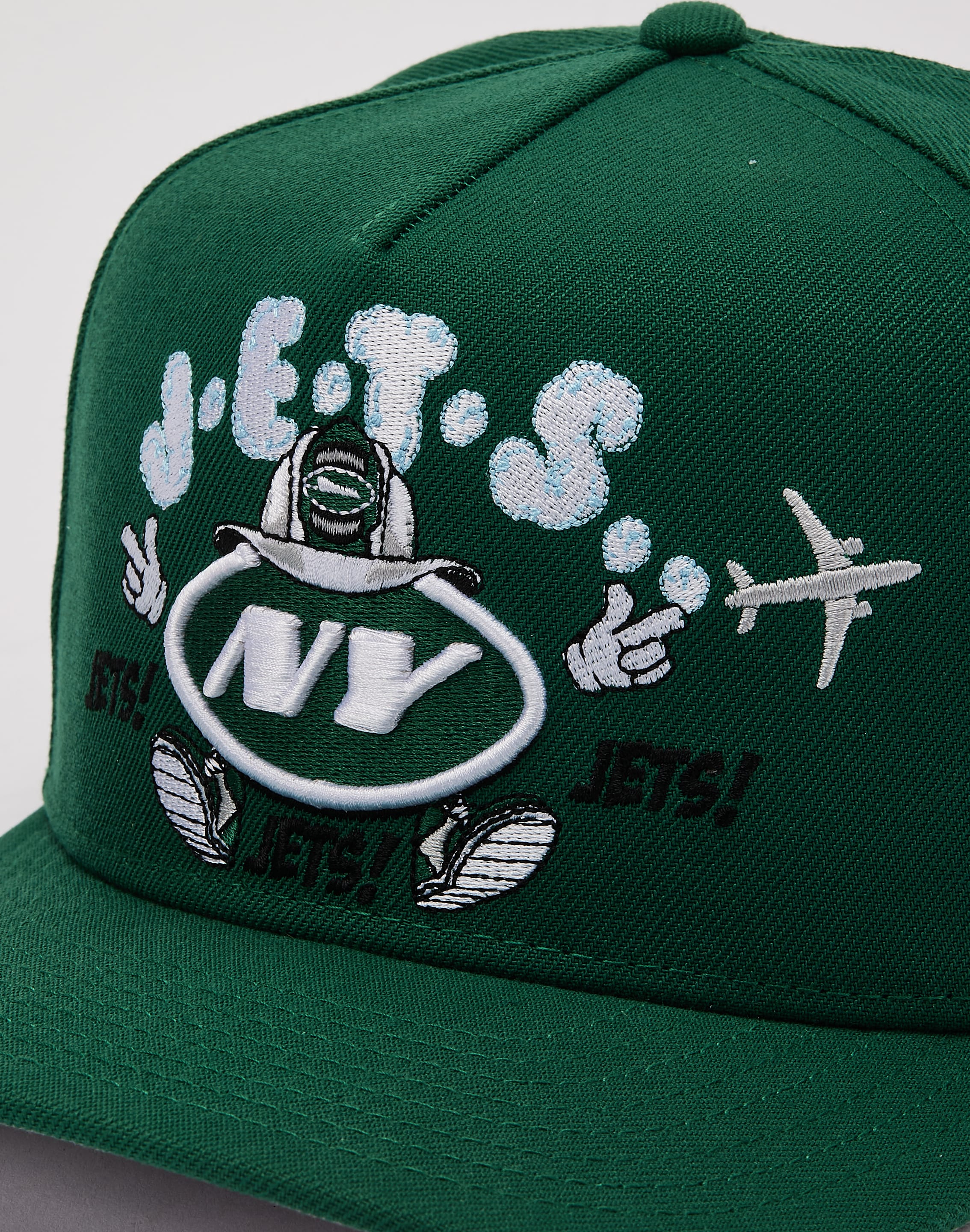 Photo of New Era NFL New York Jets Cartoon 9Fifty A-Frame Snapback Hat