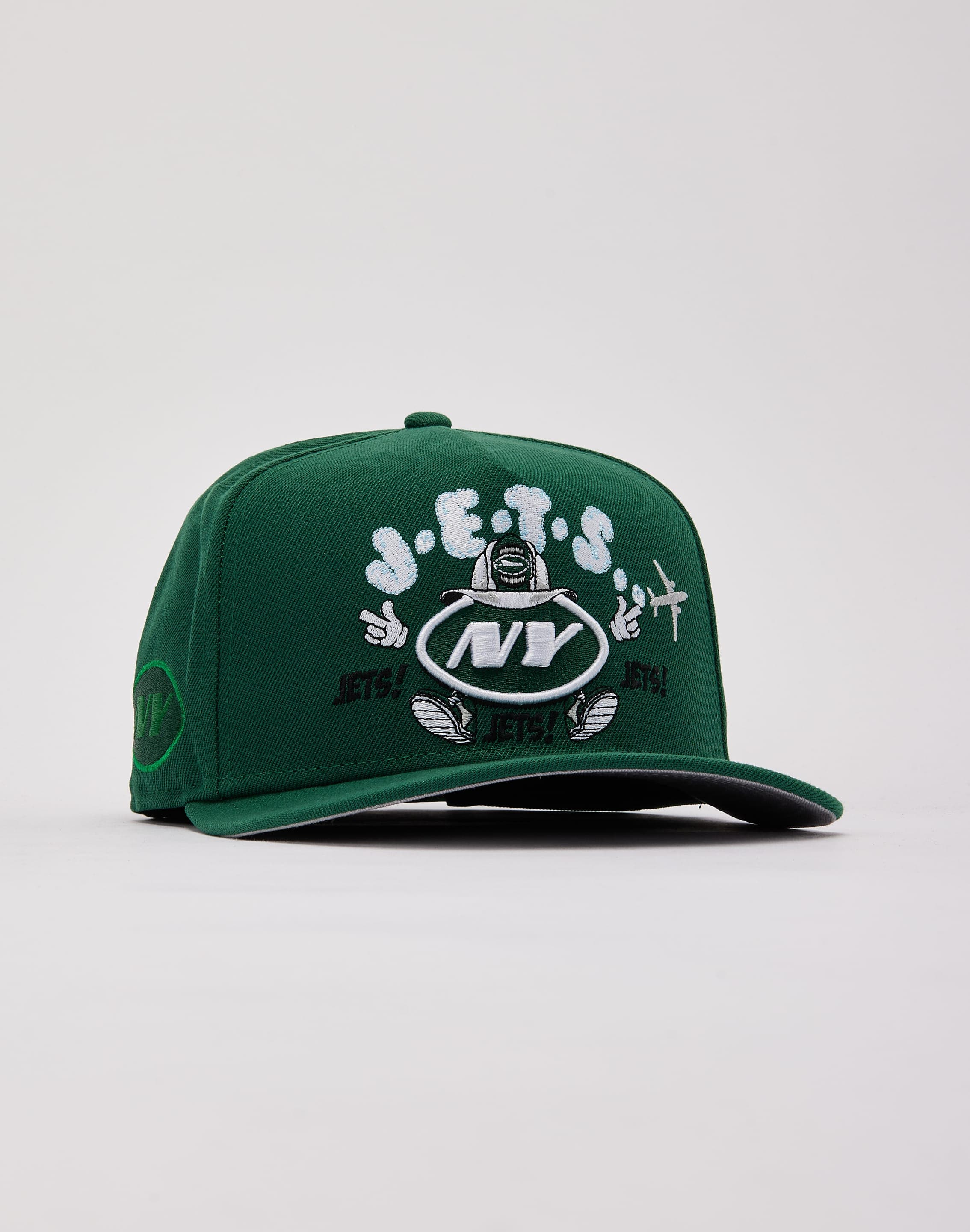 Photo of New Era NFL New York Jets Cartoon 9Fifty A-Frame Snapback Hat