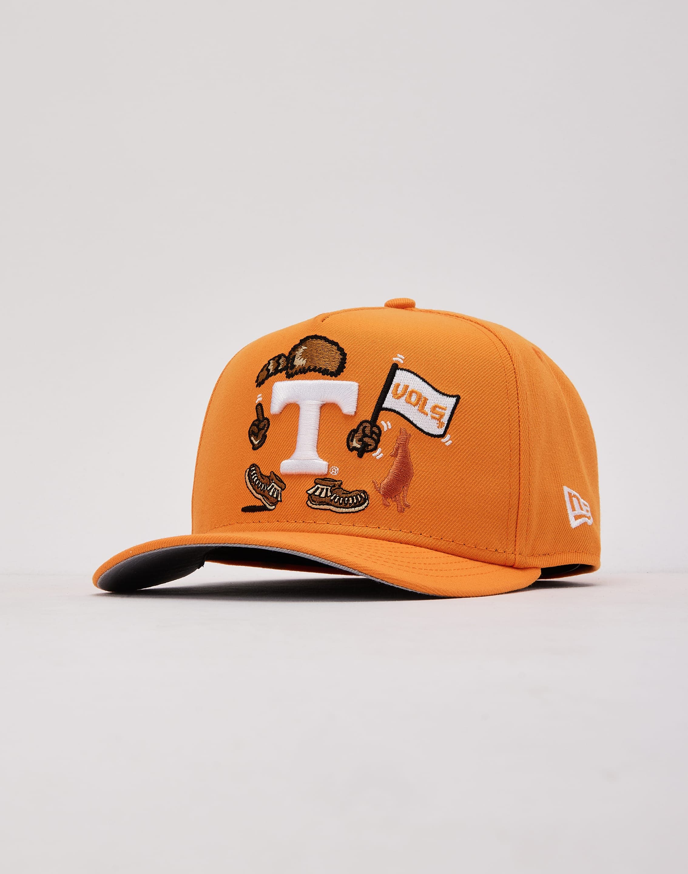 Photo of New Era NCAA Tennessee Volunteers 9Fifty A-Frame Cartoon Snapback Hat