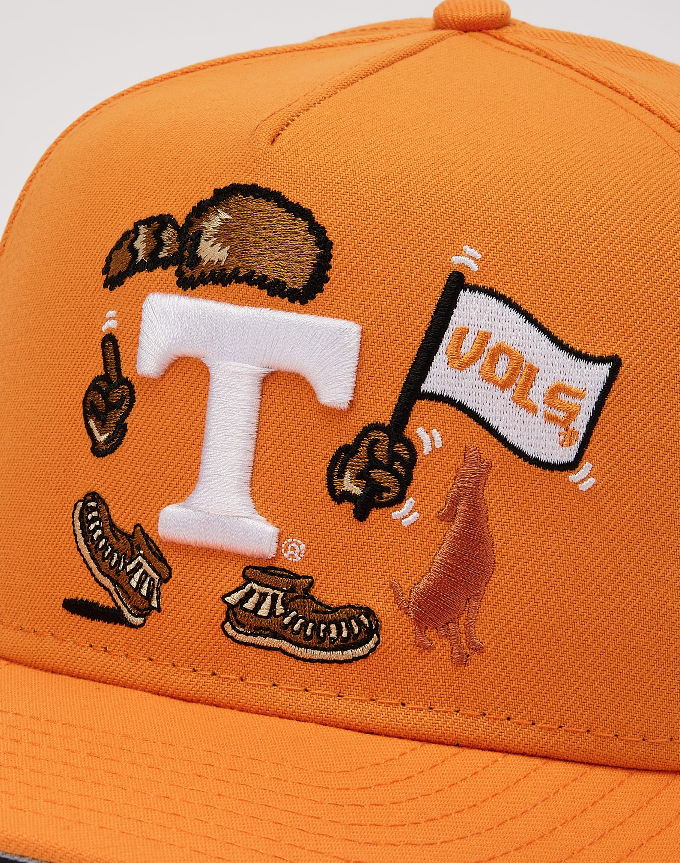Photo of New Era NCAA Tennessee Volunteers 9Fifty A-Frame Cartoon Snapback Hat