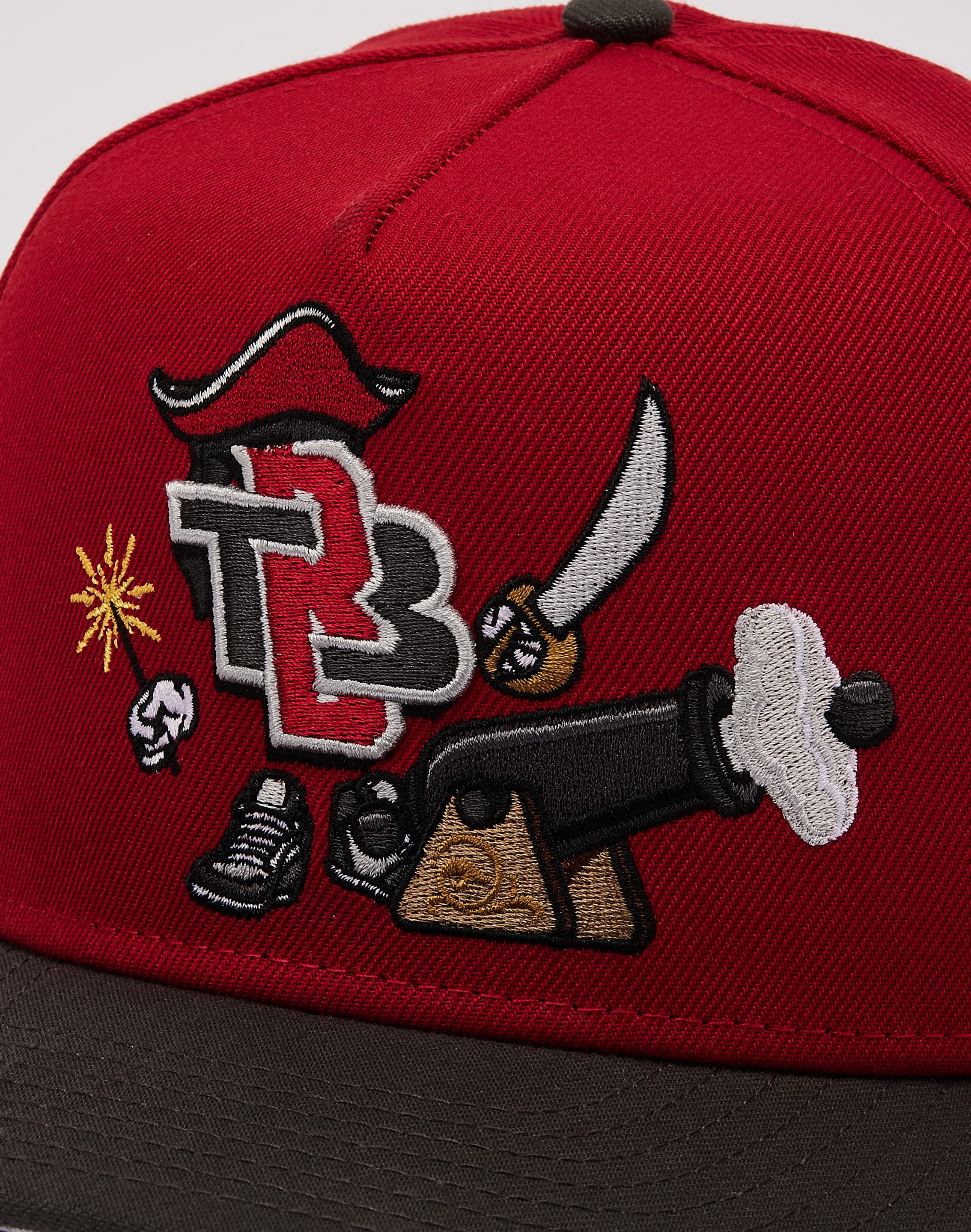Photo of New Era NFL Tampa Bay Buccaneers Cartoon 9Fifty A-Frame Snapback Hat