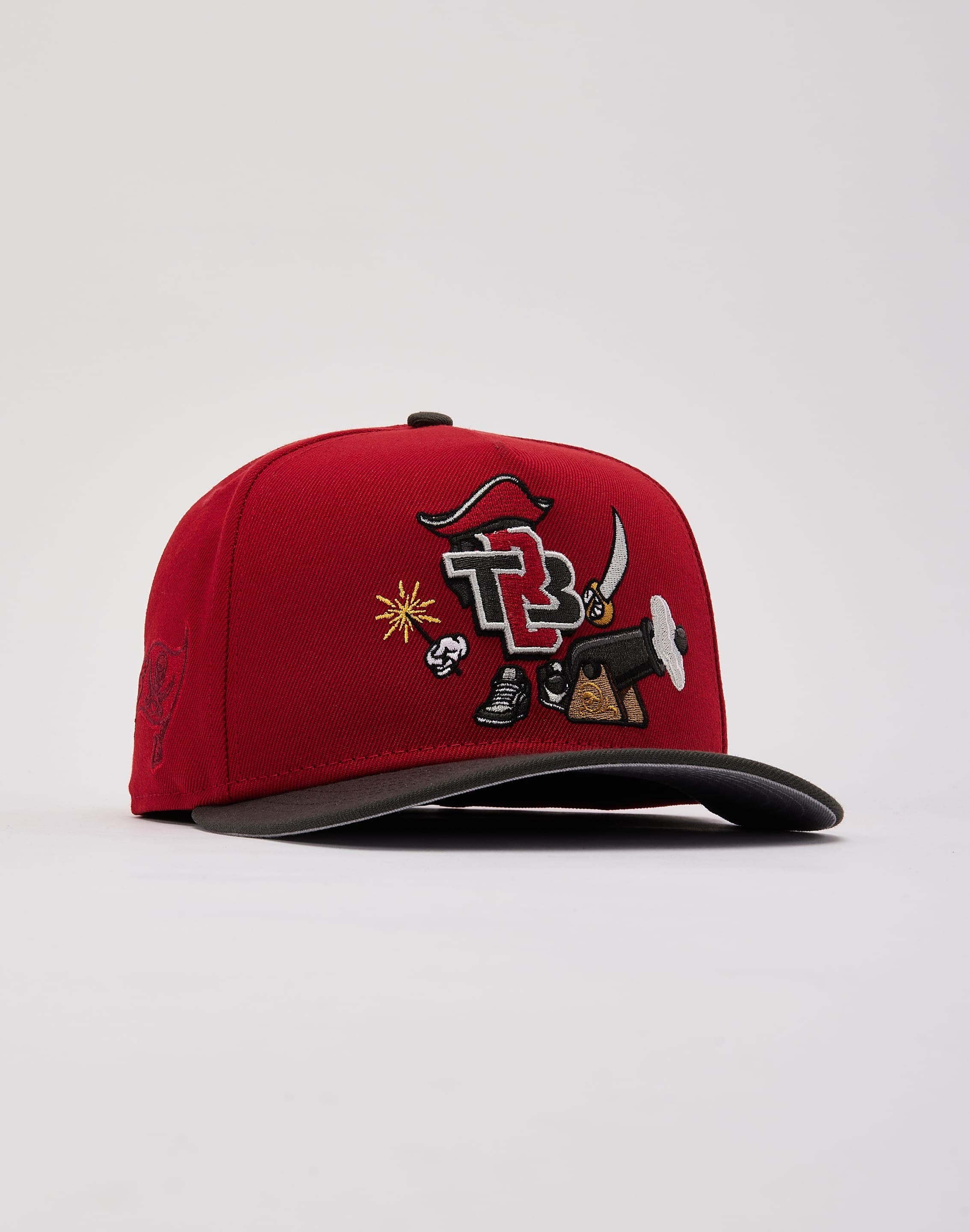 Photo of New Era NFL Tampa Bay Buccaneers Cartoon 9Fifty A-Frame Snapback Hat