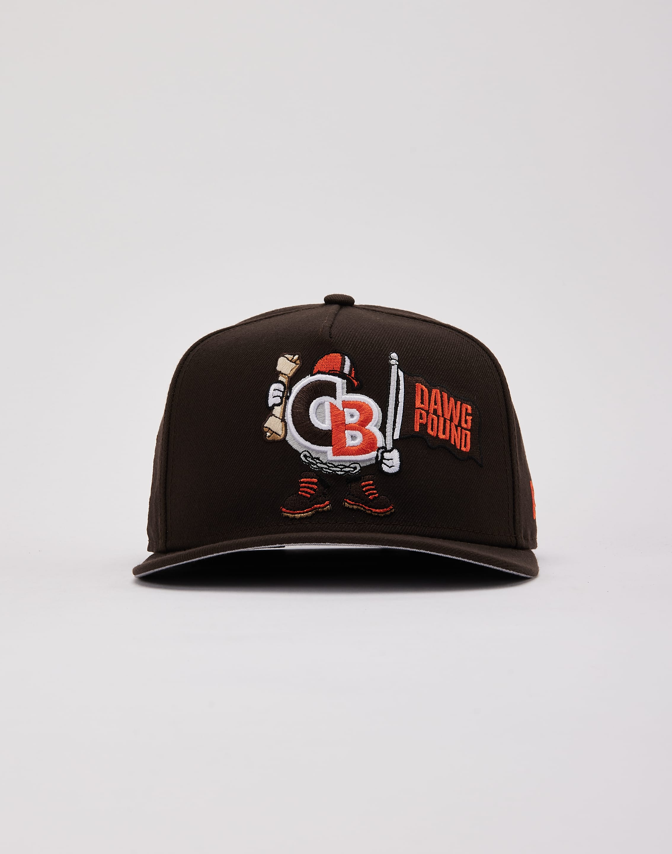 Photo of New Era NFL Cleveland Browns Cartoon 9Fifty A-Frame Snapback Hat