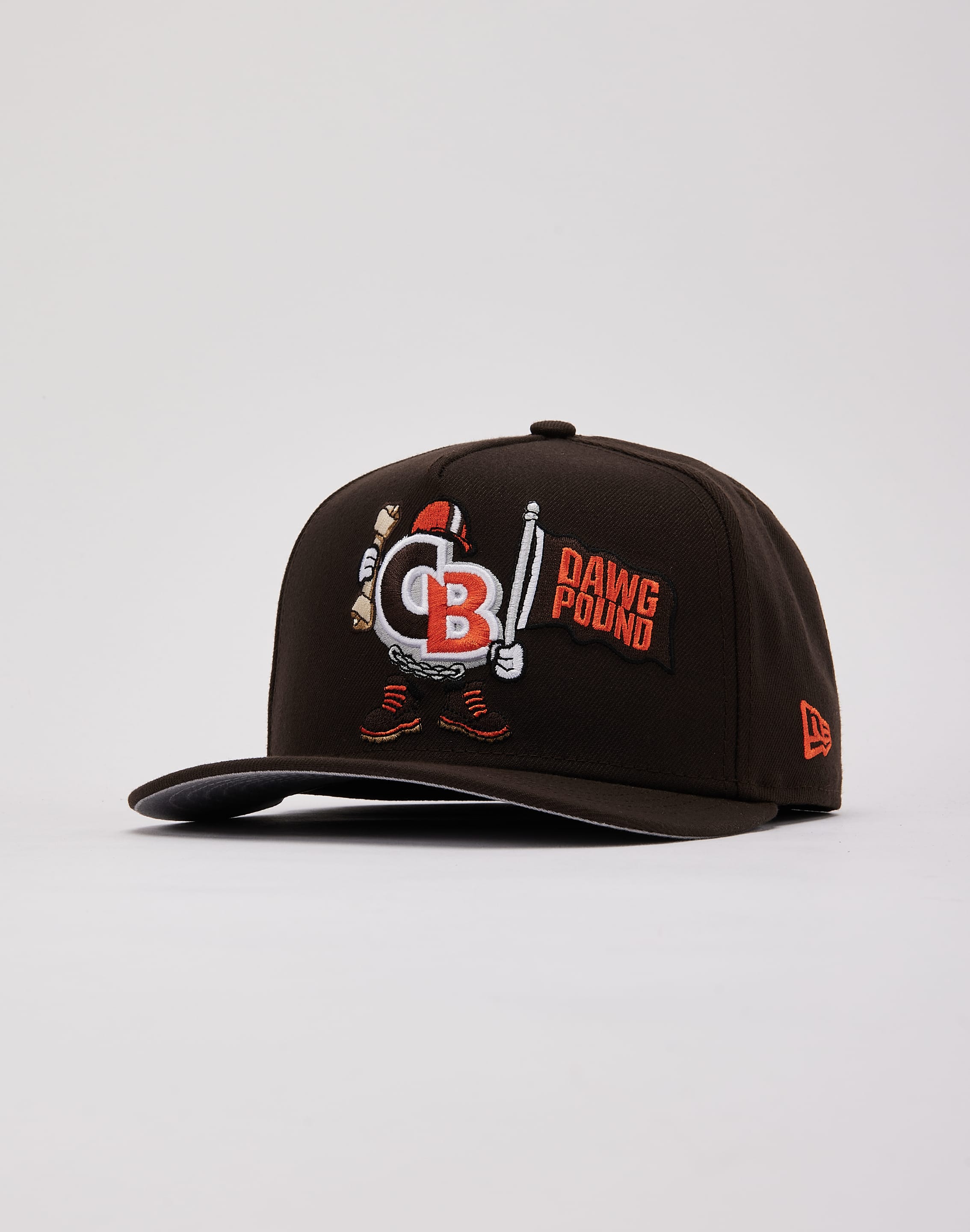 Photo of New Era NFL Cleveland Browns Cartoon 9Fifty A-Frame Snapback Hat
