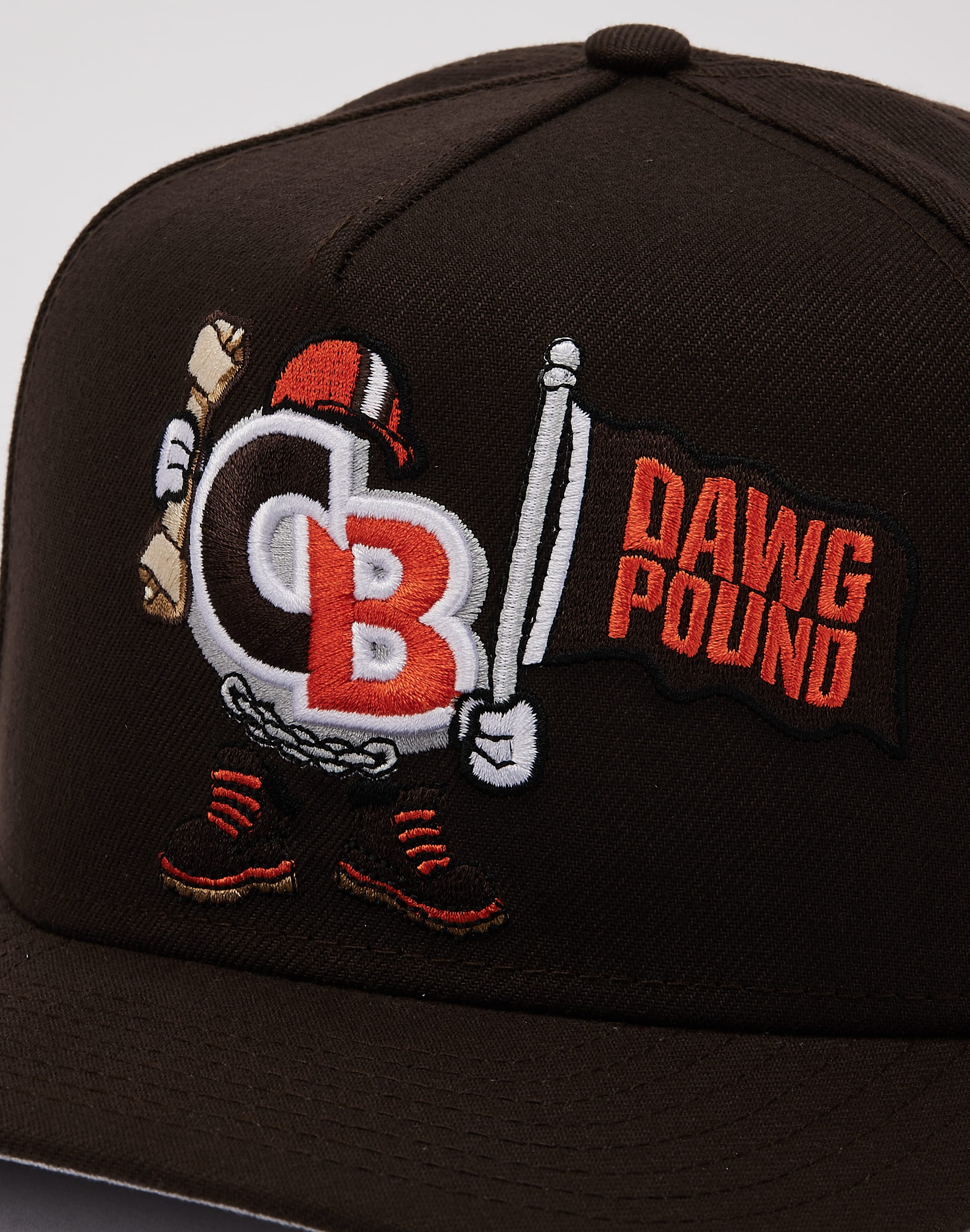 Photo of New Era NFL Cleveland Browns Cartoon 9Fifty A-Frame Snapback Hat