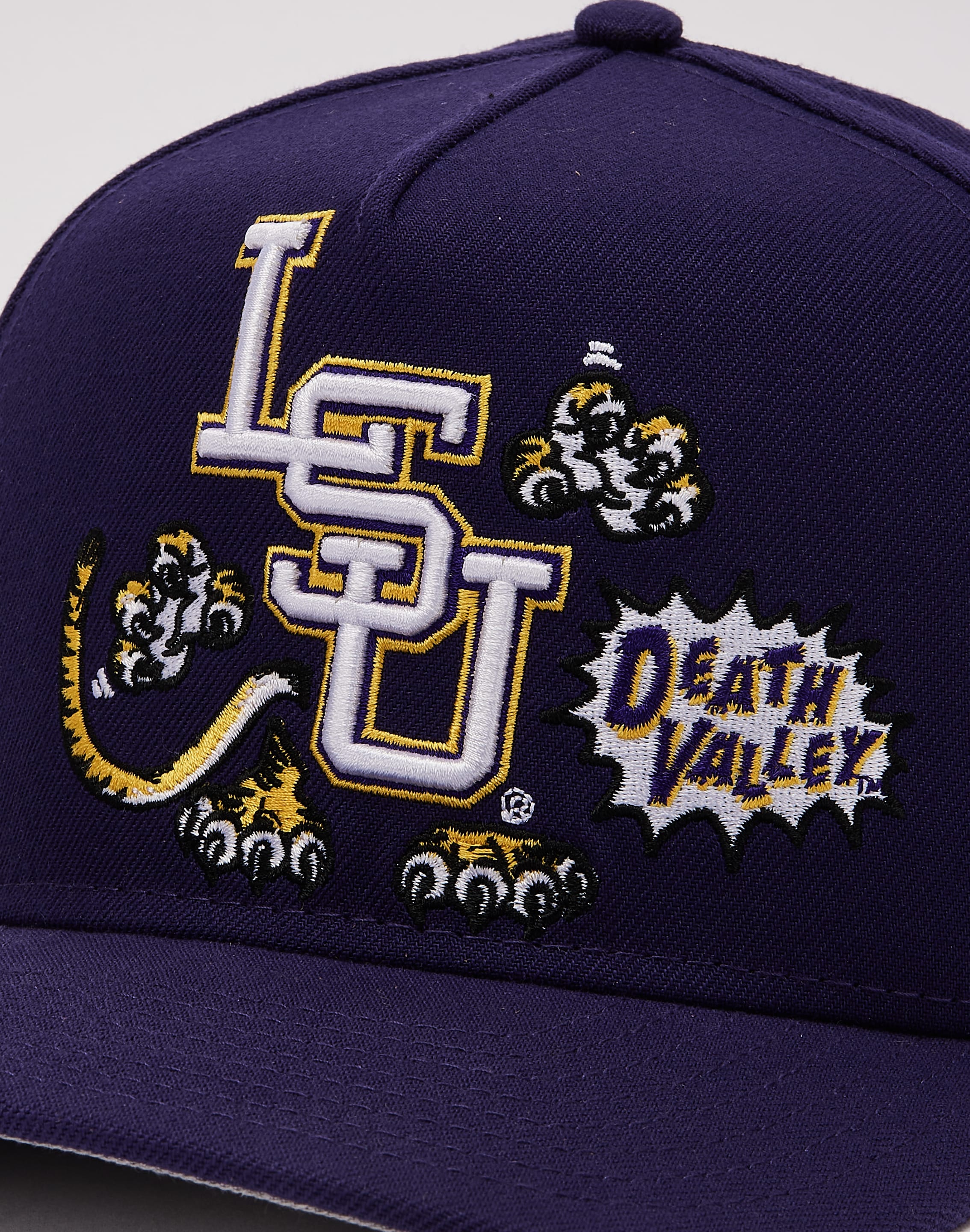 Photo of New Era NCAA LSU Tigers 9Fifty A-Frame Cartoon Snapback Hat