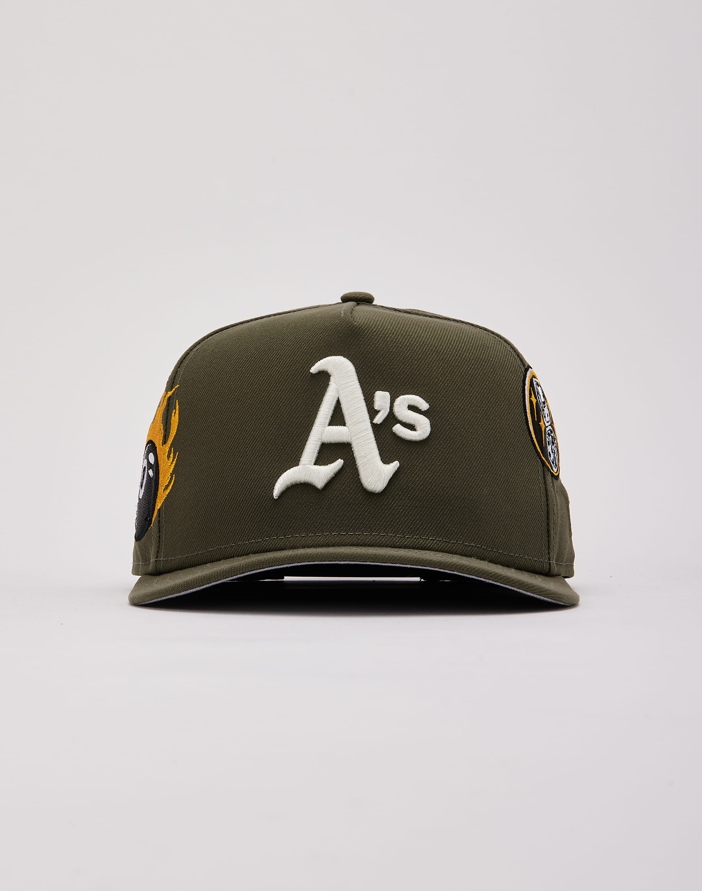 Photo of New Era MLB Oakland Athletics 9Fifty A-Frame Lucky Patch Snapback Hat