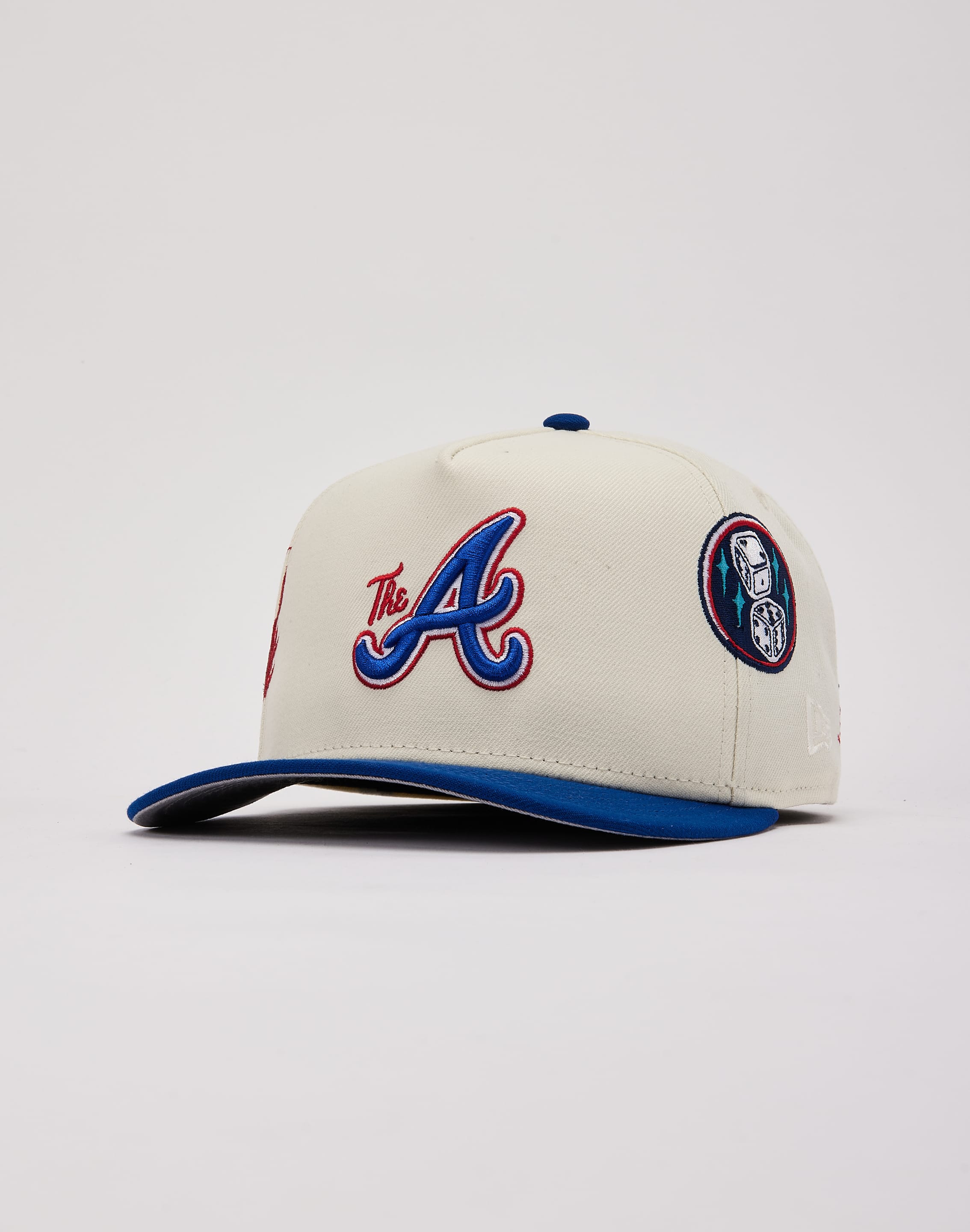 Photo of New Era MLB Atlanta Braves 9Fifty A-Frame Lucky Patch Snapback Hat