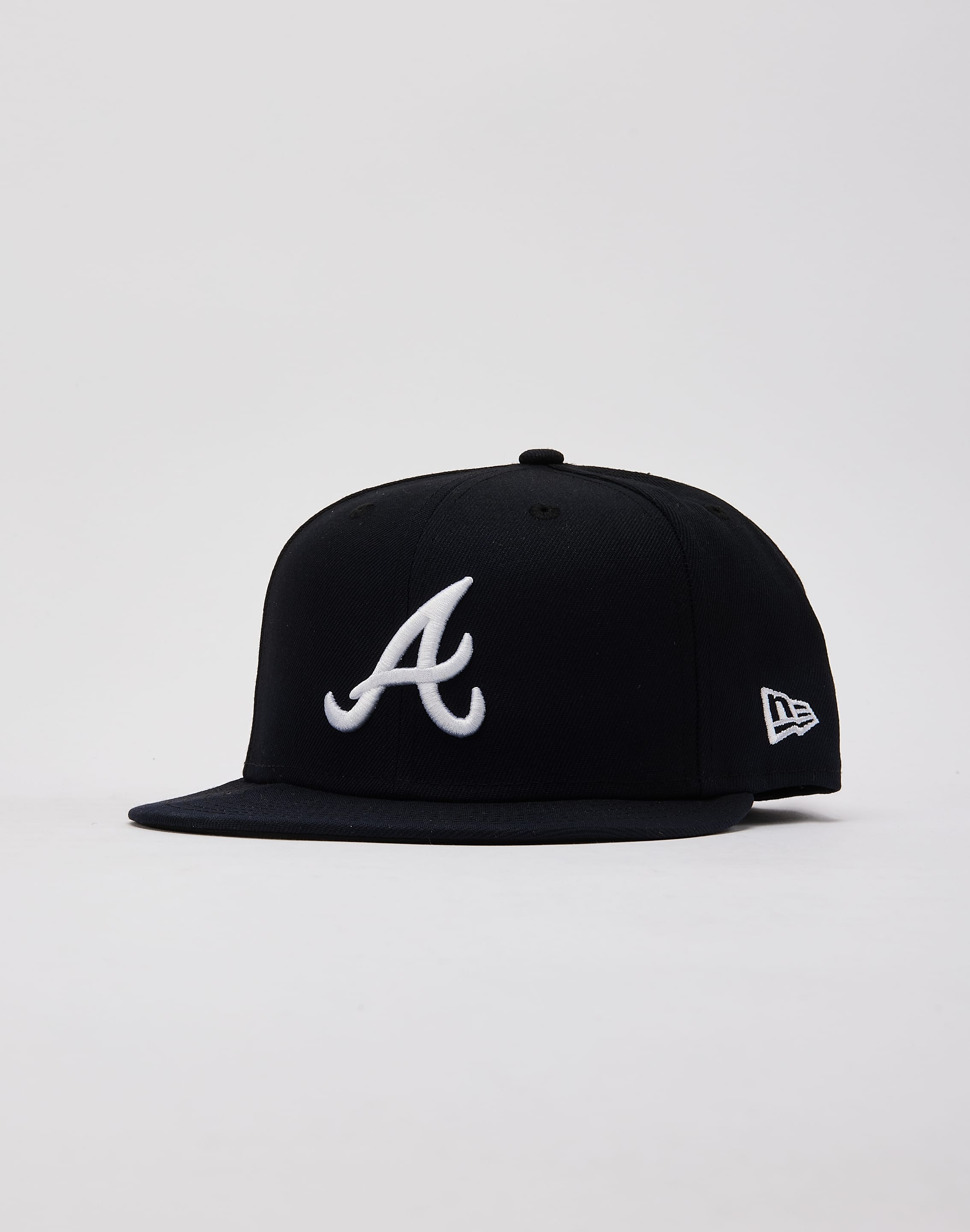 Atlanta Braves キャップ ネイビー New Era MLB Atlanta Braves 59Fifty Fitted Hat – DTLR