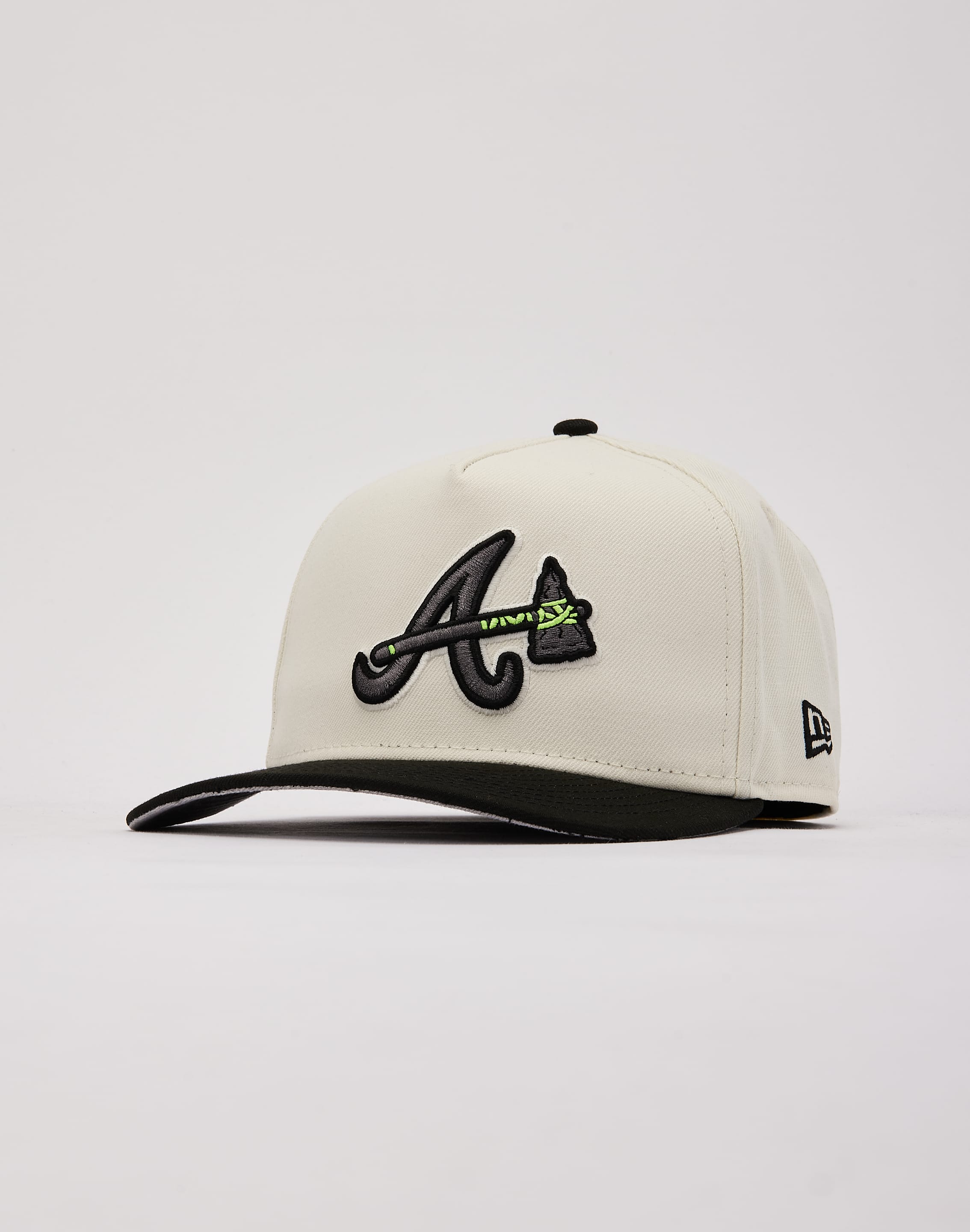 New Era MLB Atlanta Braves 9Fifty A-Frame Snapback Hat, image 1 of 6