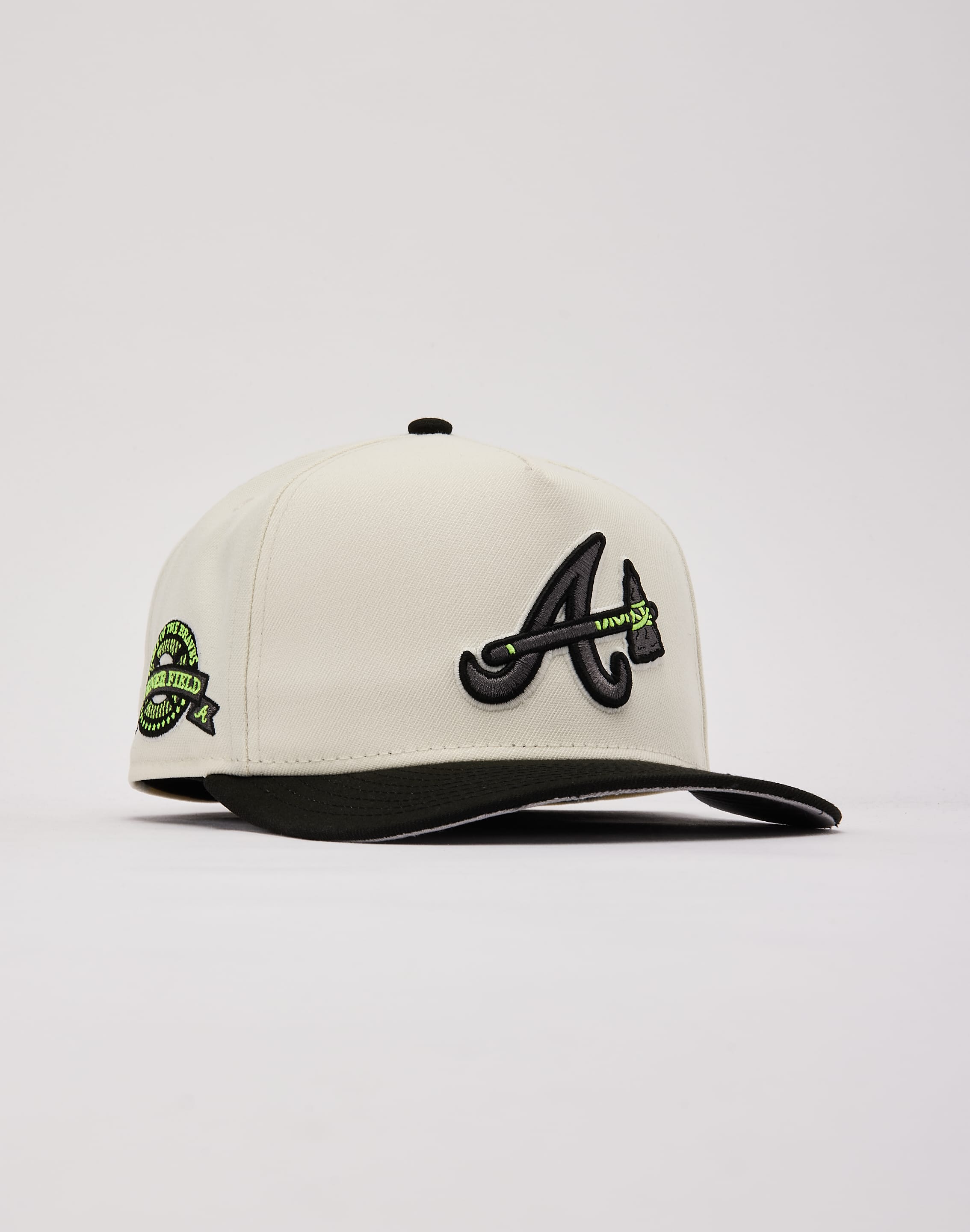New Era MLB Atlanta Braves 9Fifty A-Frame Snapback Hat, image 3 of 6