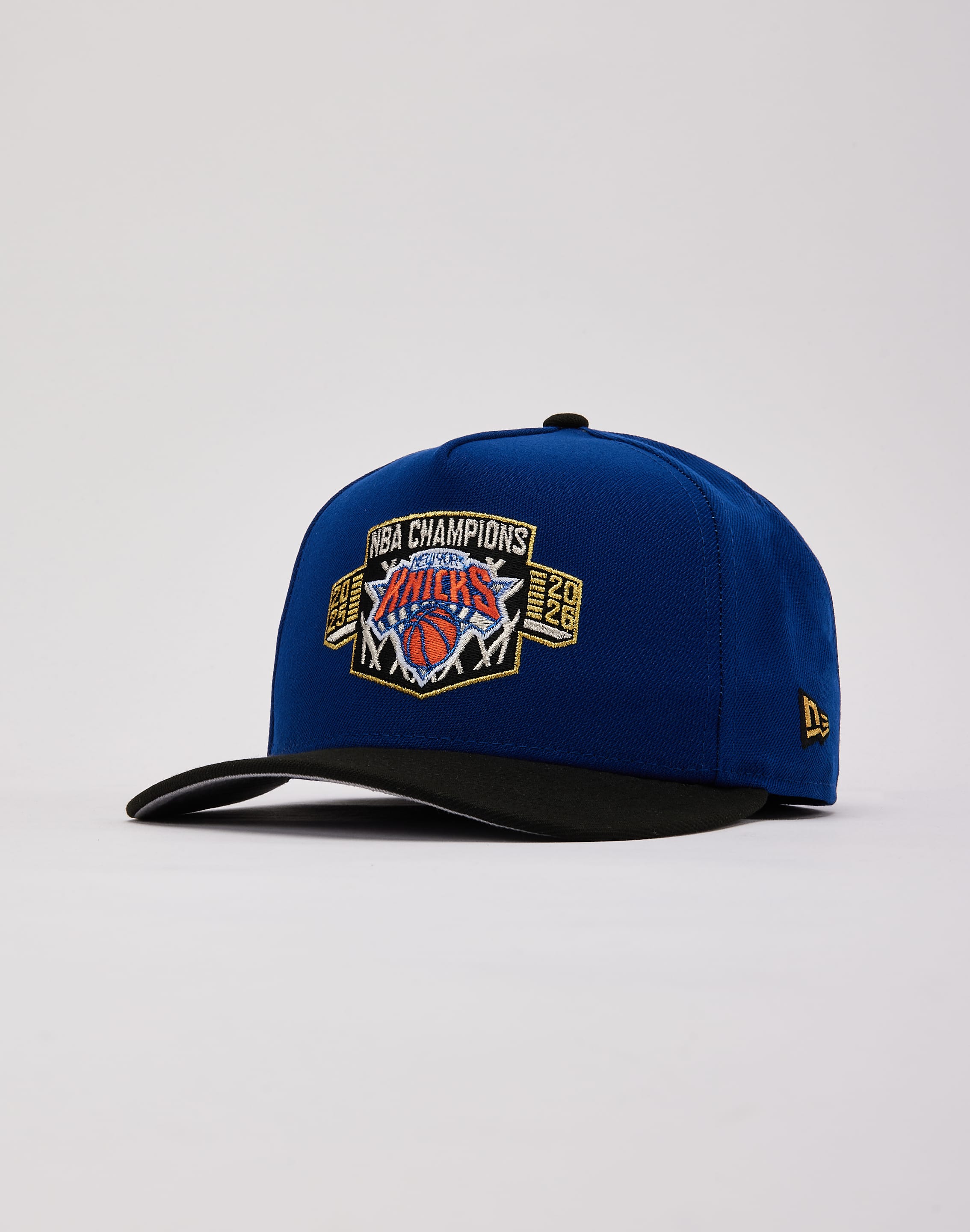 New Era NBA New York Knicks Champs 9Fifty A-Frame Snapback Hat, image 1 of 6